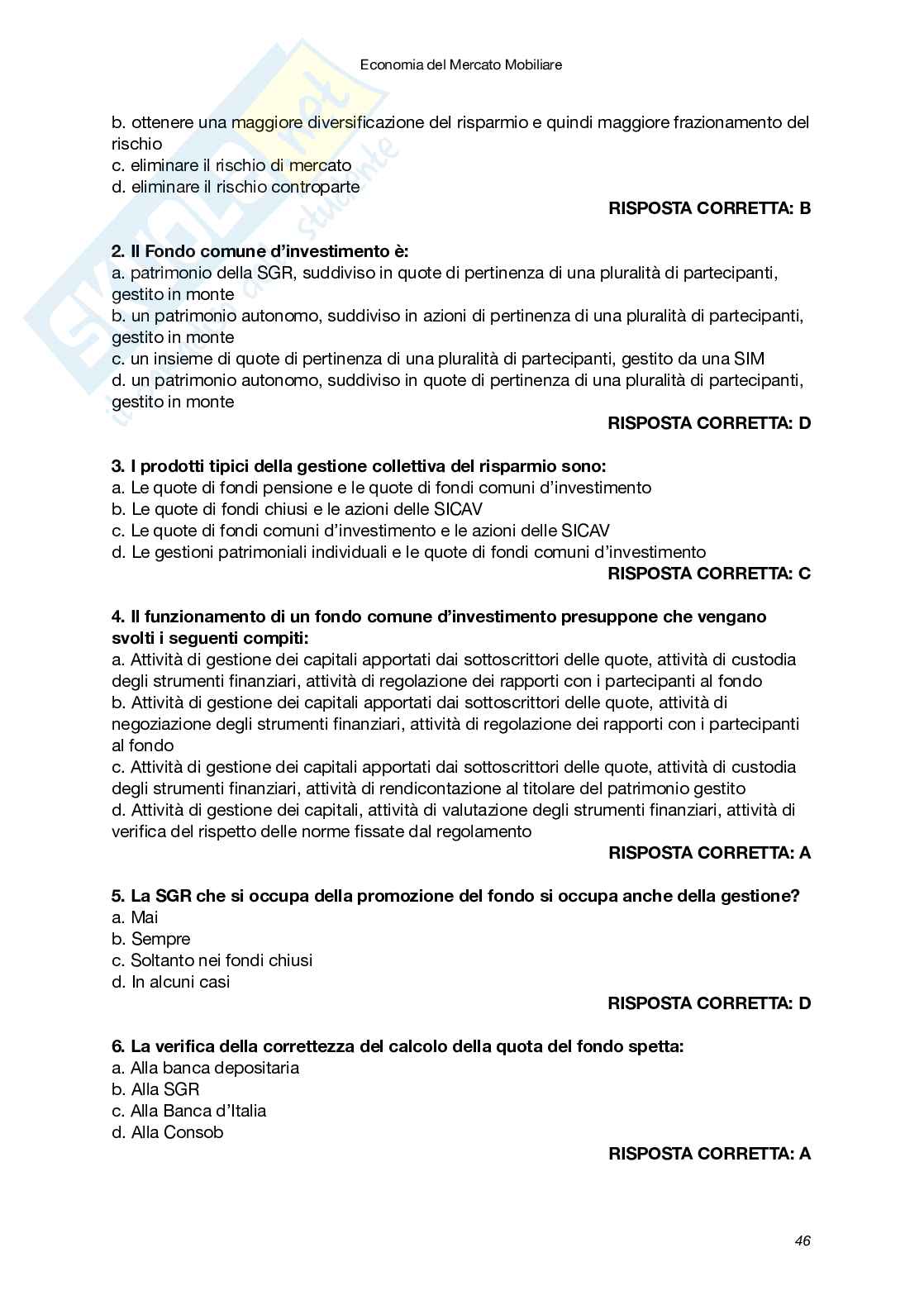 Appunti completi Economia del mercato mobiliare Pag. 46