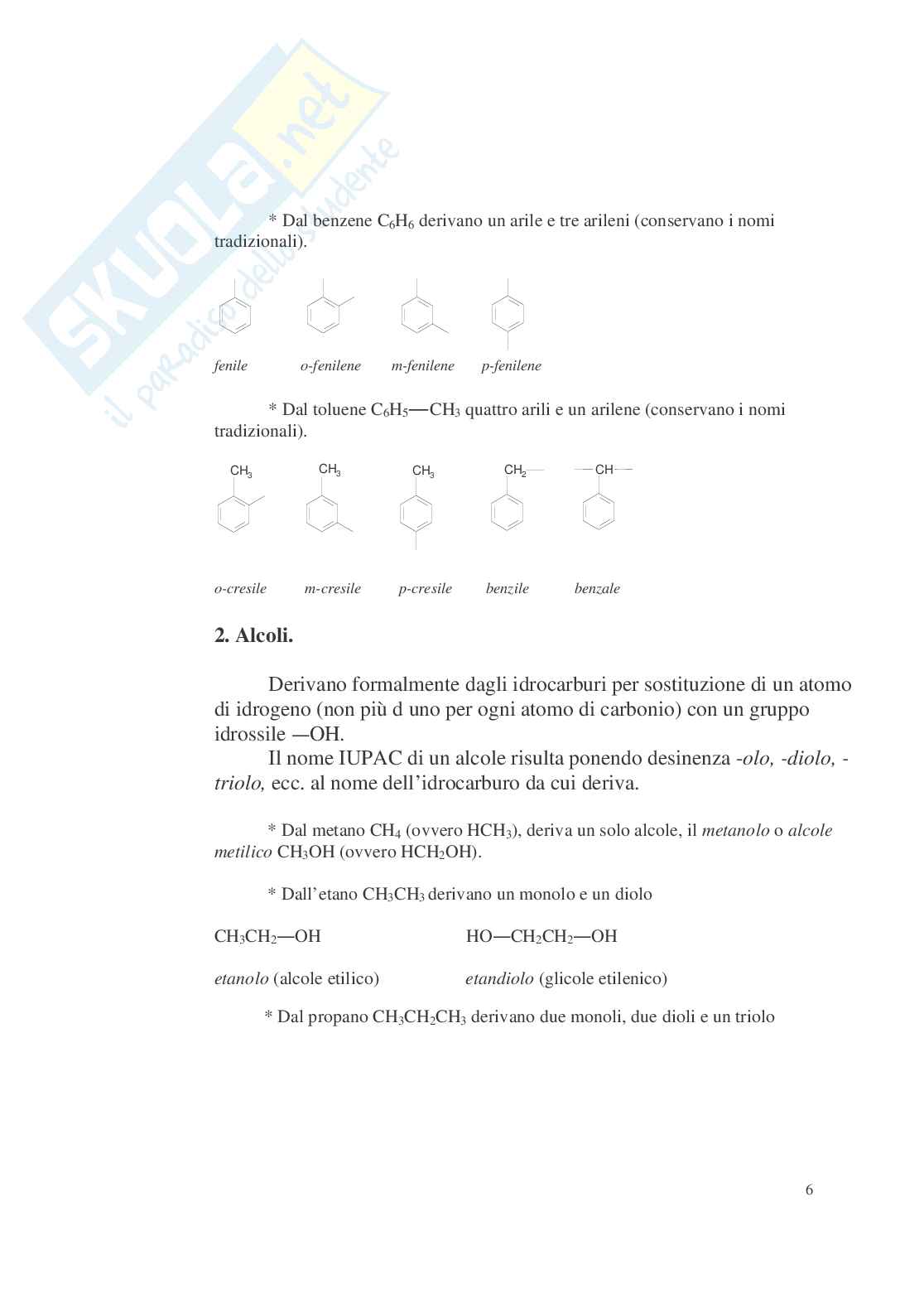 Chimica organica Pag. 6