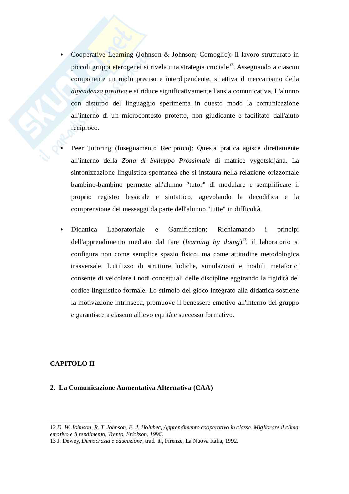Disturbo del linguaggio espressivo e comunicazione aumentativa alternativa: strategie e percorsi inclusivi Pag. 11