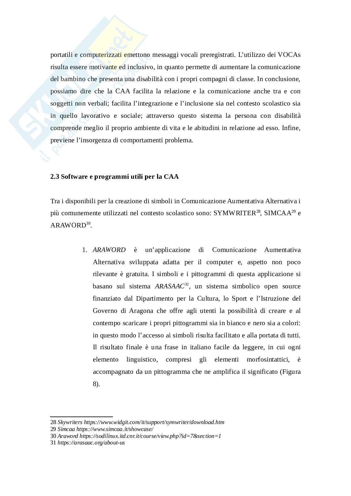 Disturbo del linguaggio espressivo e comunicazione aumentativa alternativa: strategie e percorsi inclusivi Pag. 21