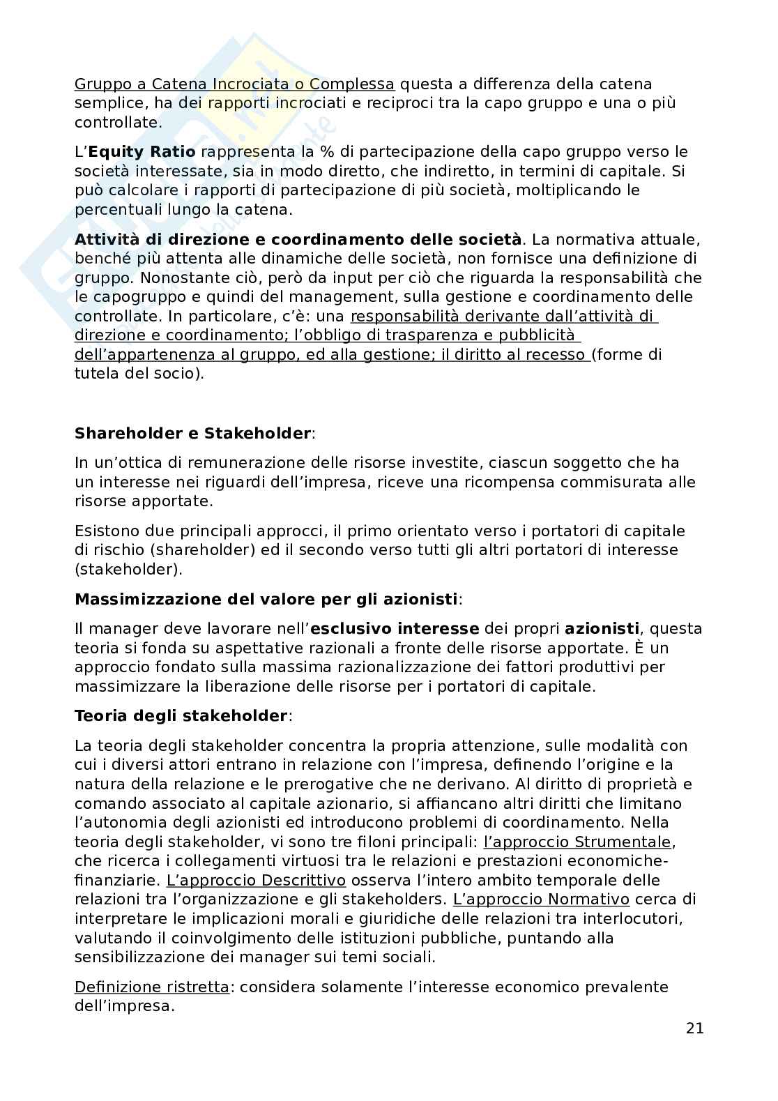 Gestione aziendale Pag. 21