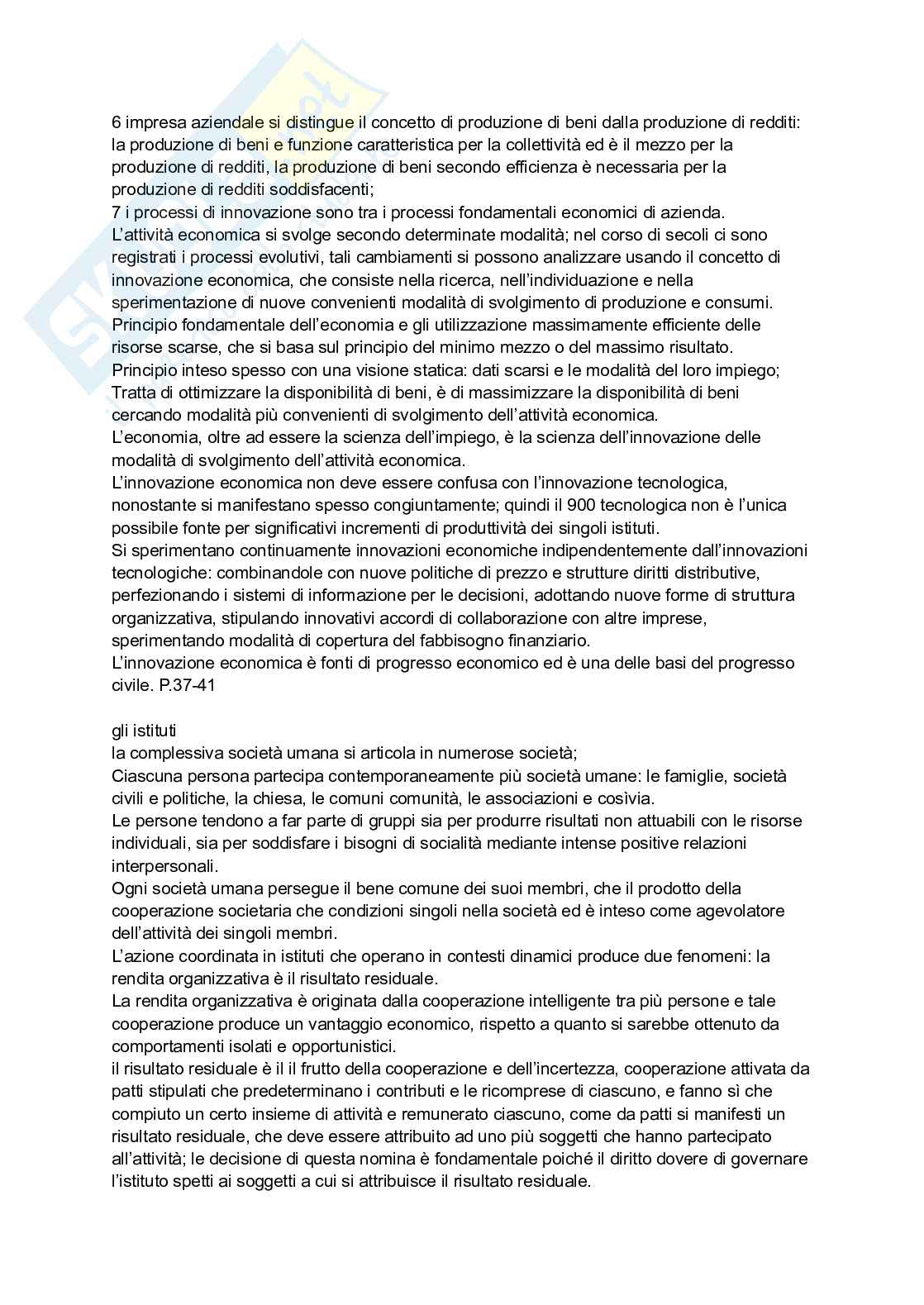 Appunti di Economia aziendale Pag. 2