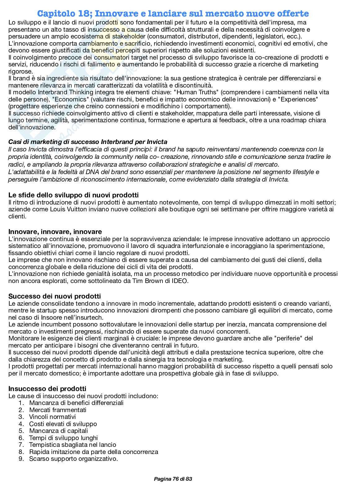 Appunti Marketing Pag. 76