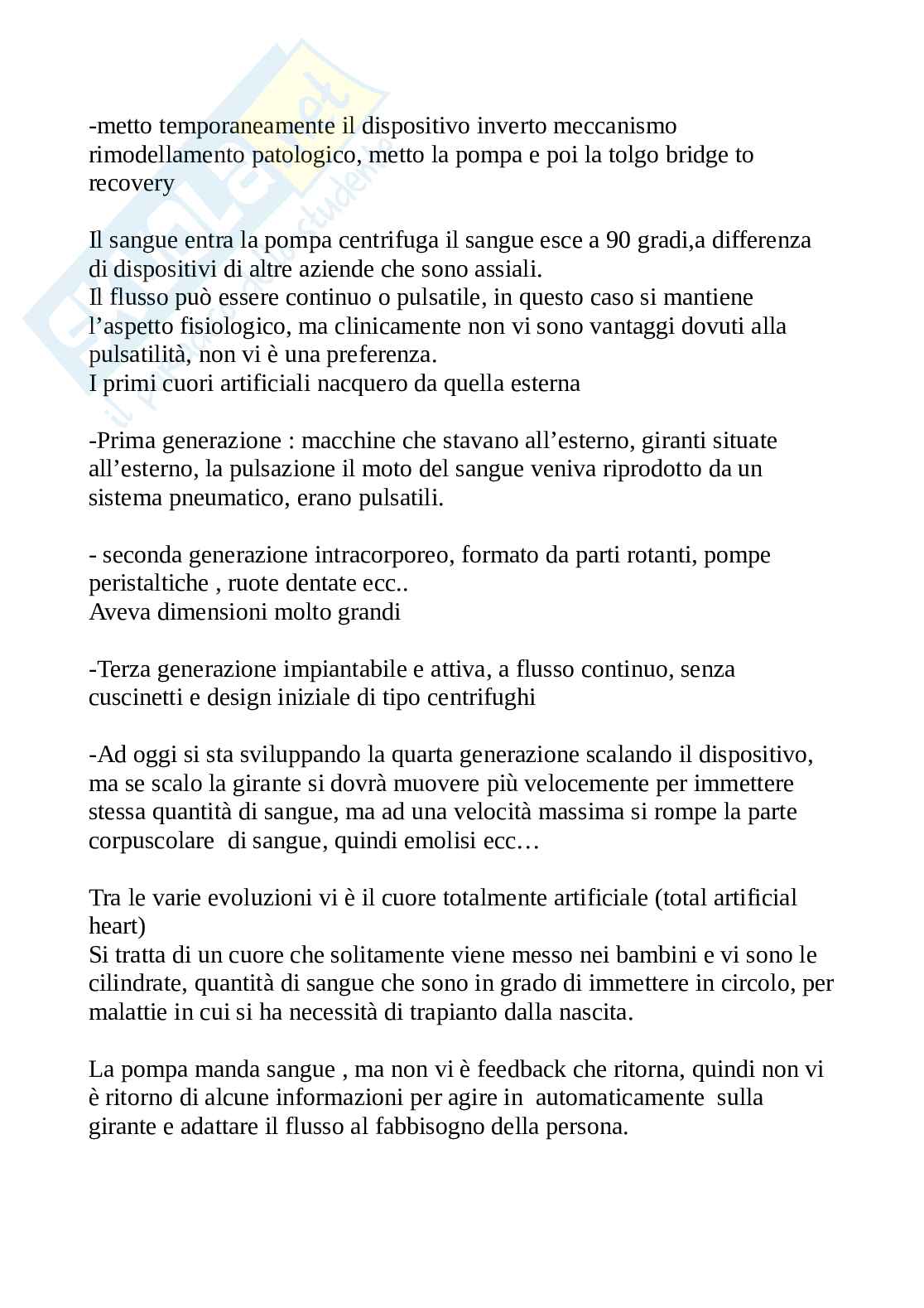 Continuazione lezione vad e accenni alla ventilazione meccanica  Pag. 2