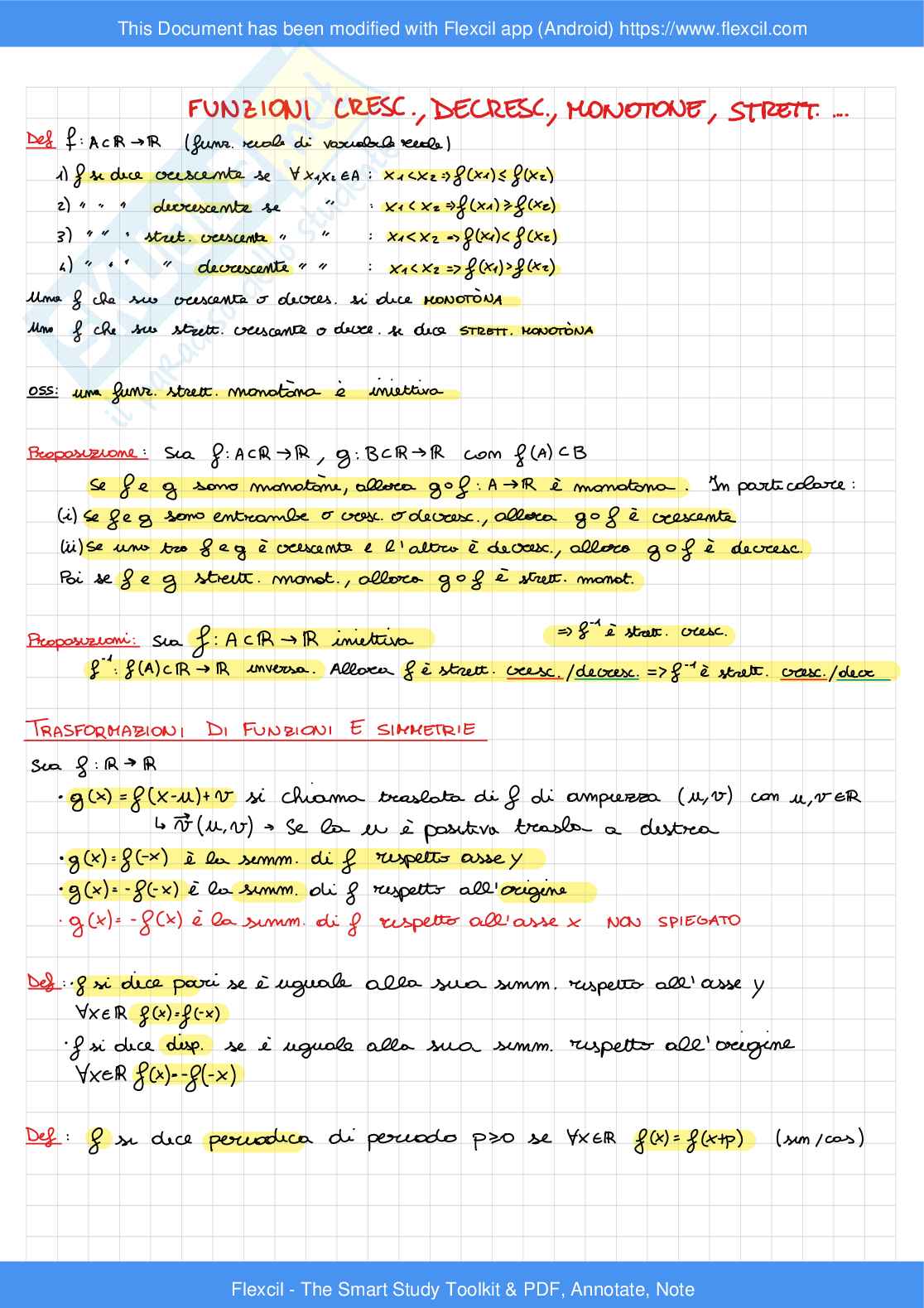 Appunti Analisi matematica 1 completi Pag. 6
