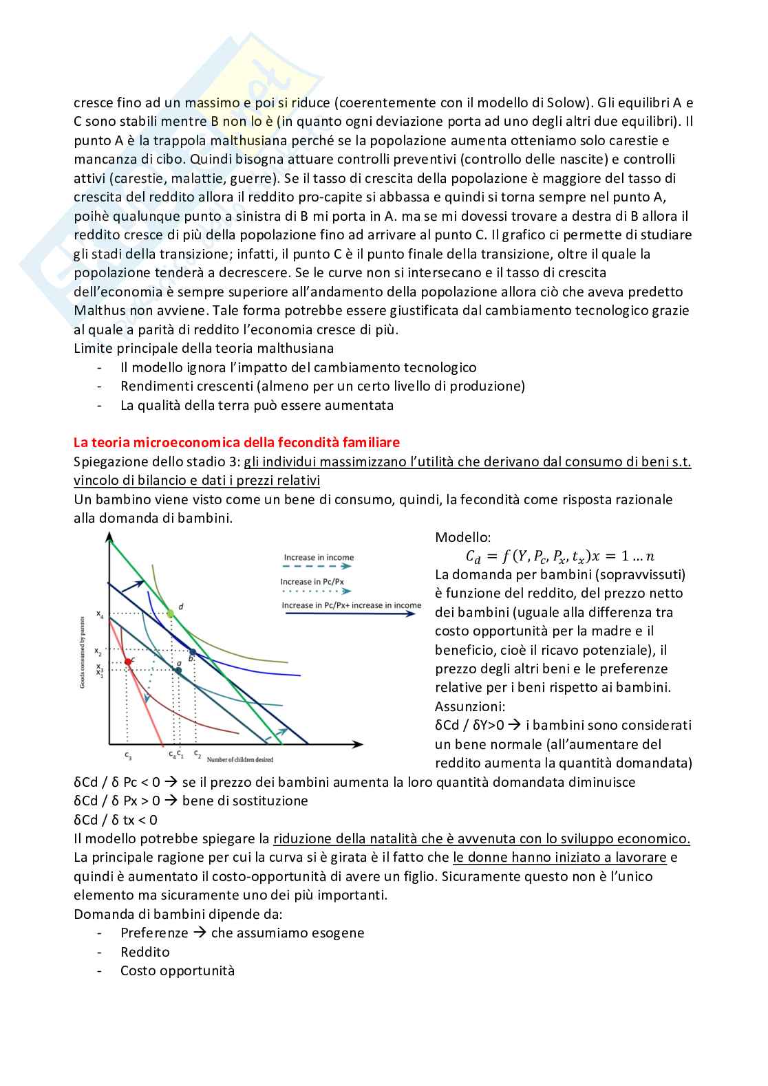 Economia dello sviluppo sostenibile Pag. 41