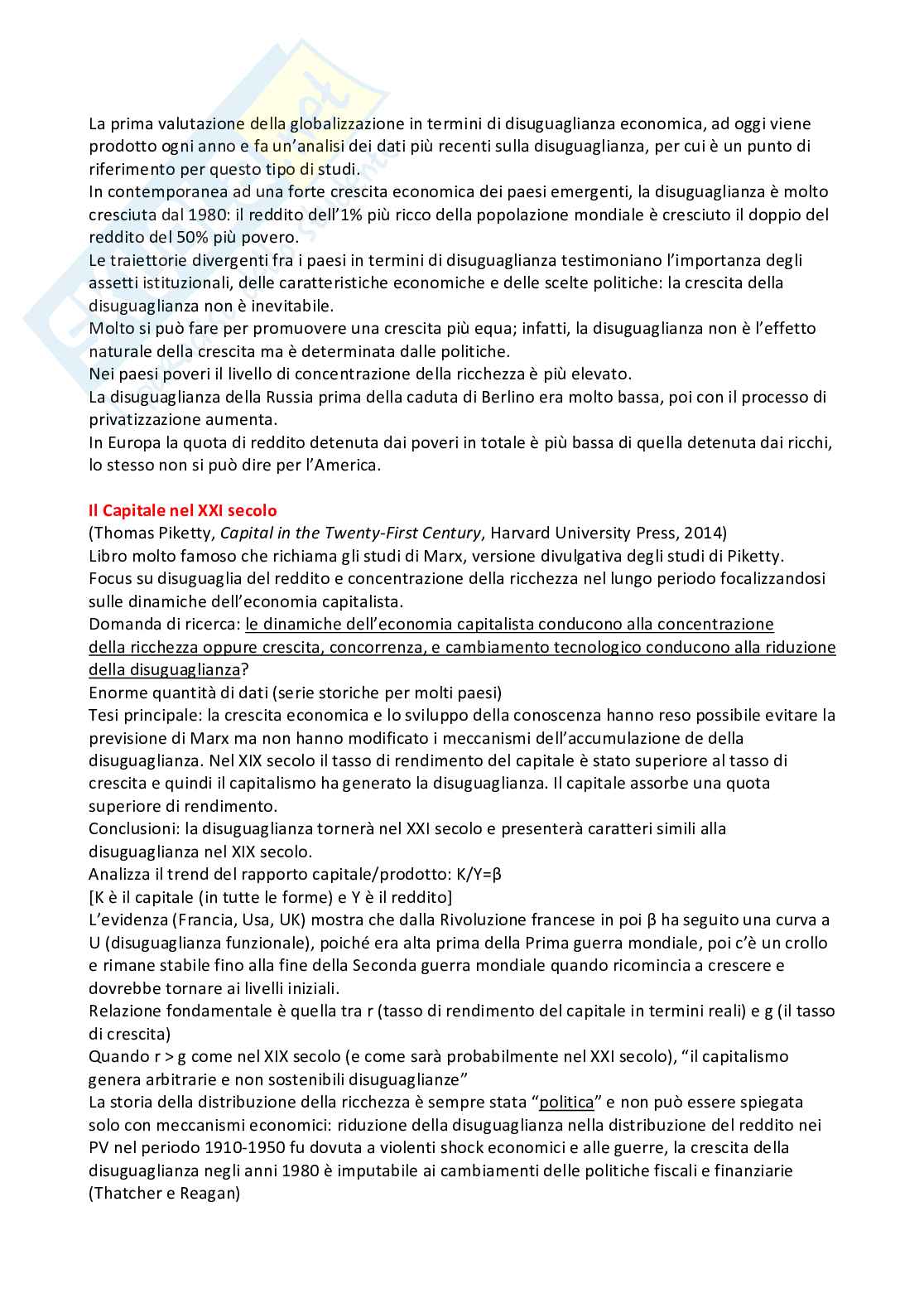 Economia dello sviluppo sostenibile Pag. 51