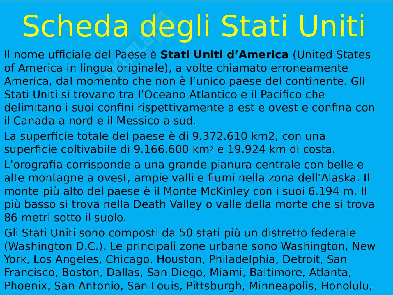 Tesina terza media USA Pag. 2
