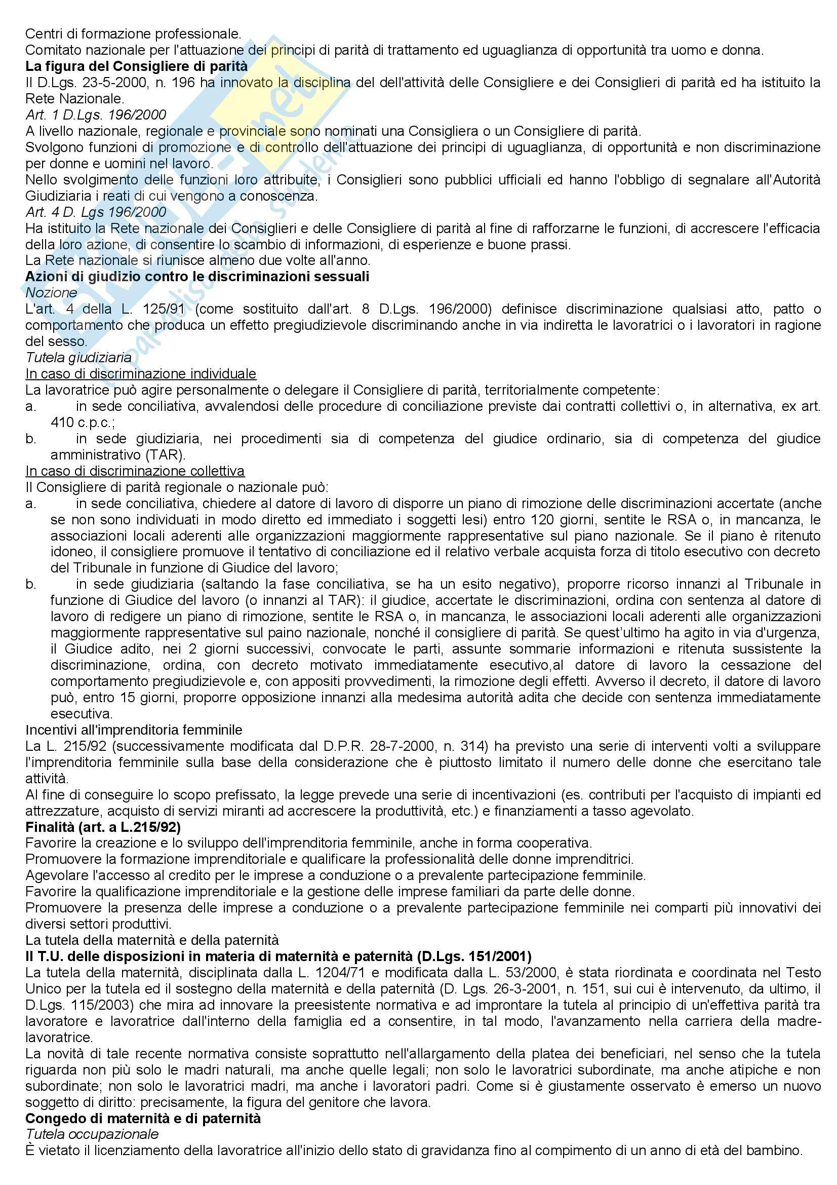 Diritto del lavoro - Appunti Pag. 31