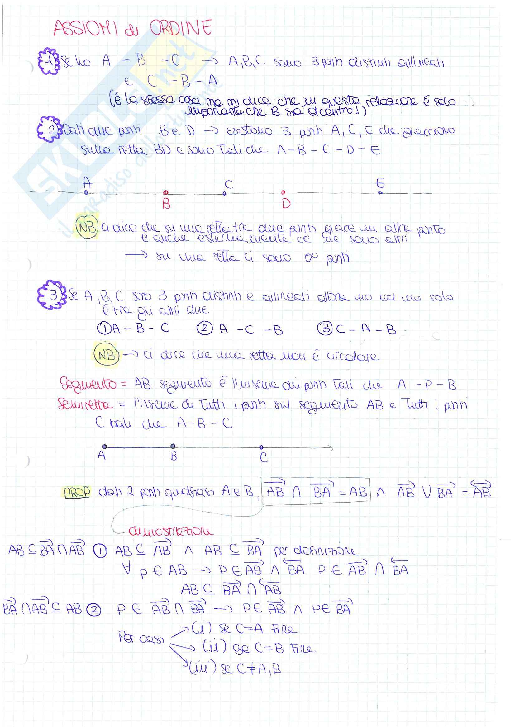 Lezioni, Introduzione al pensiero matematico Pag. 11