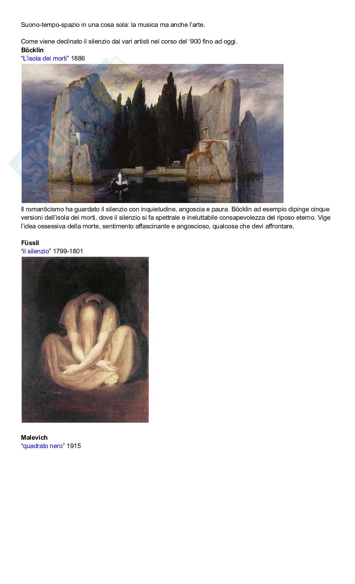 Appunti di Storia dell'arte contemporanea  Pag. 6