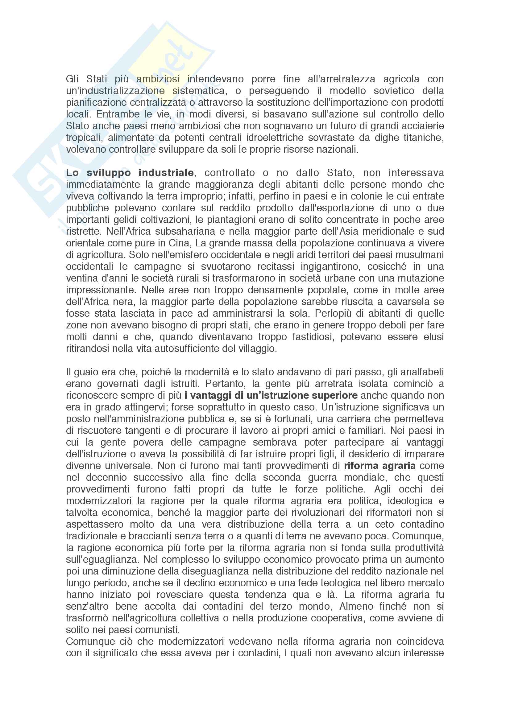 Riassunto esame Storia Contemporanea, Docente Davide Baviello, Università degli Studi di Firenze Pag. 31