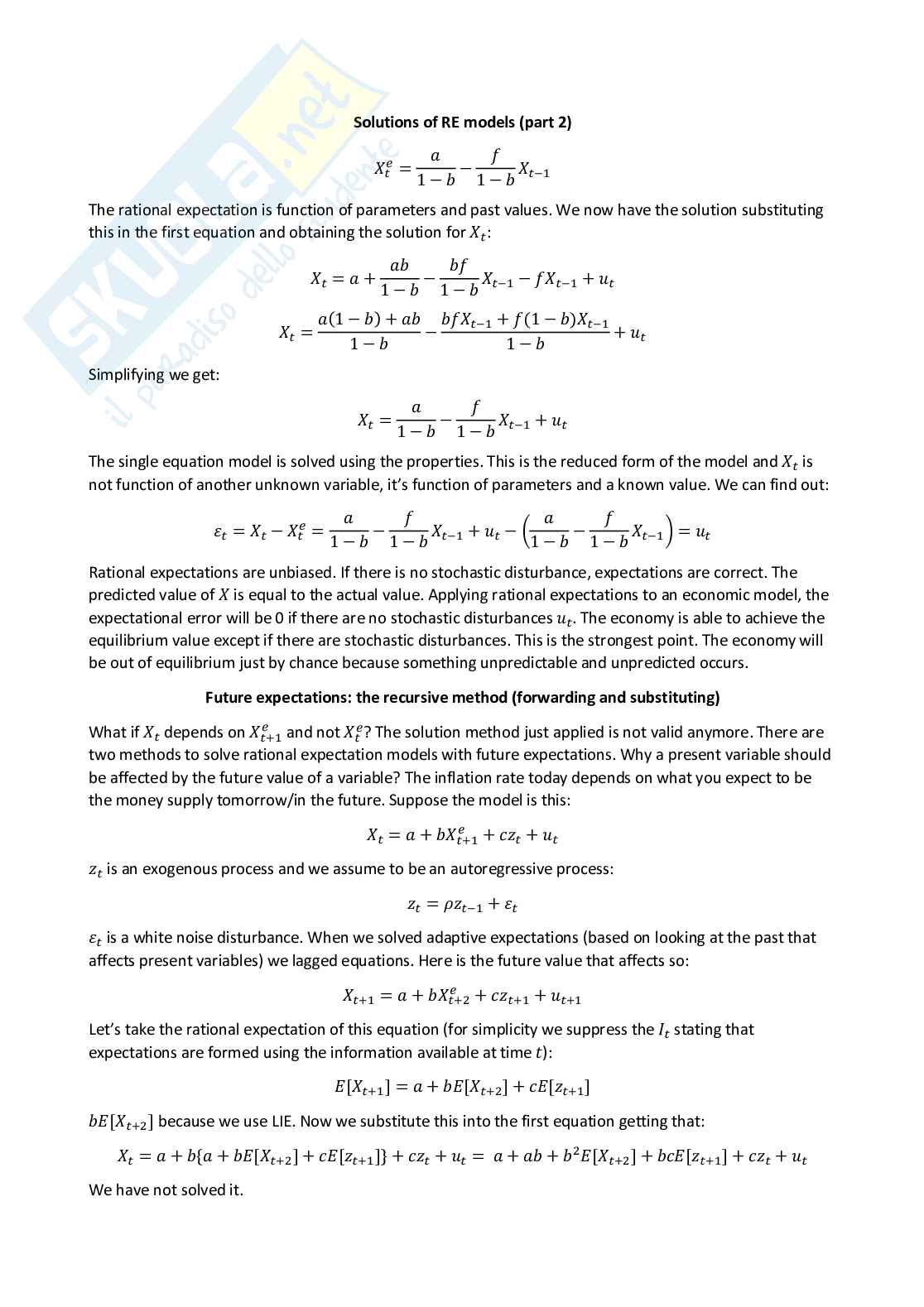 Monetary economics - Appunti completi (ENG) Pag. 16