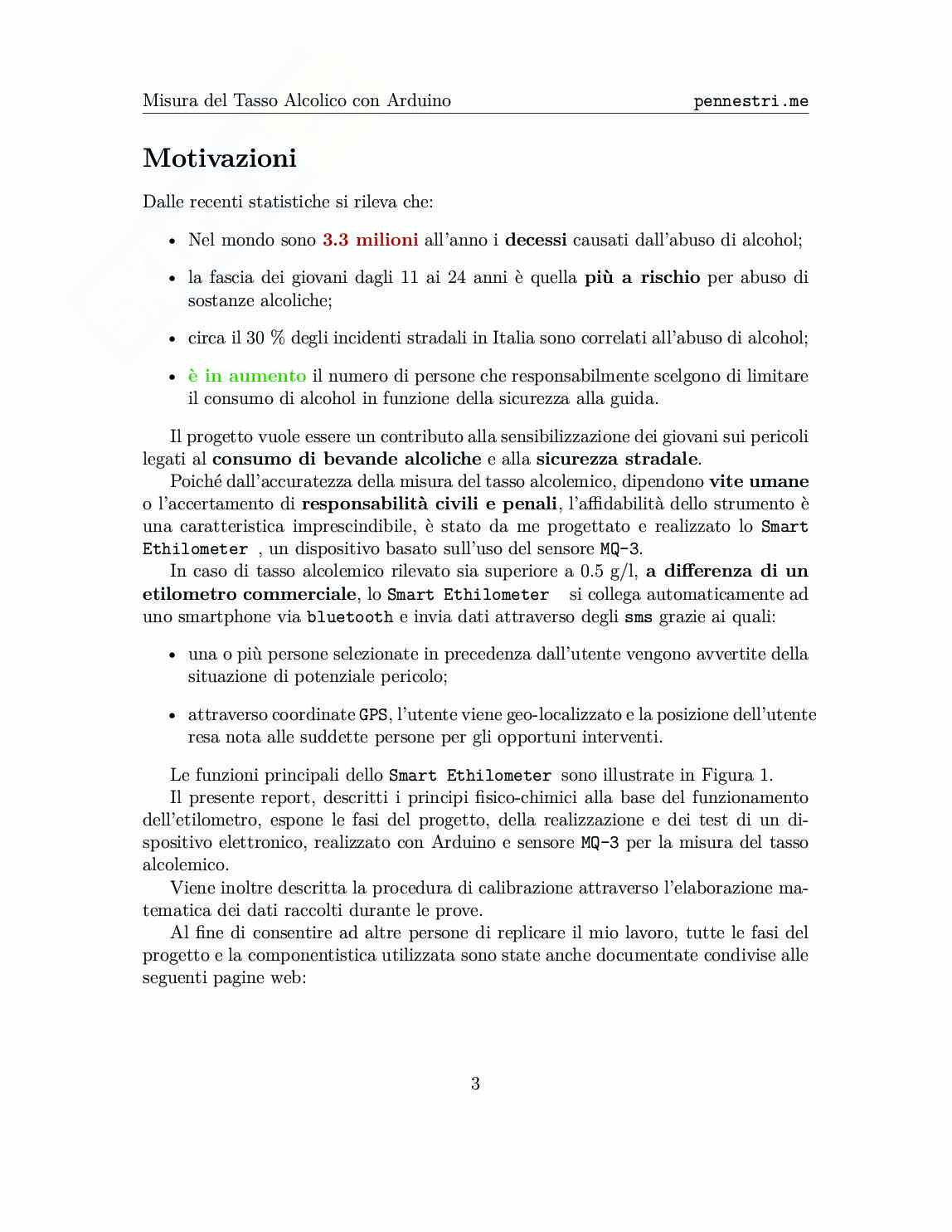Smart Ethylometer - Tesina Pag. 6