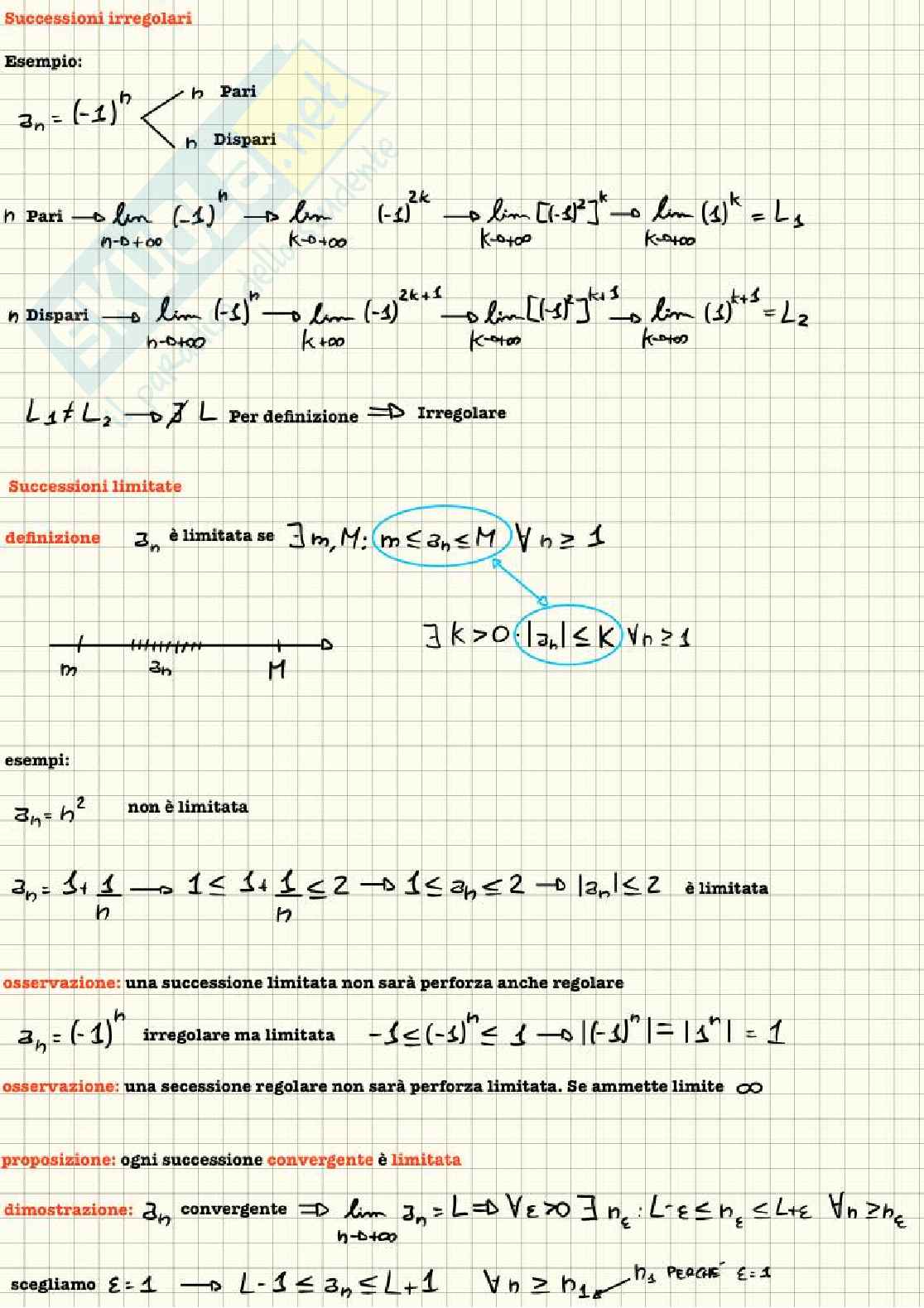 Appunti Analisi matematica I - teoria+esempi Pag. 21