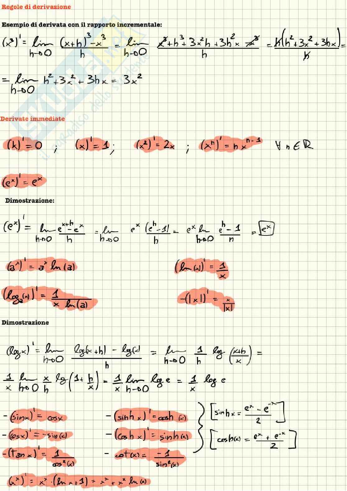 Appunti Analisi matematica I - teoria+esempi Pag. 56