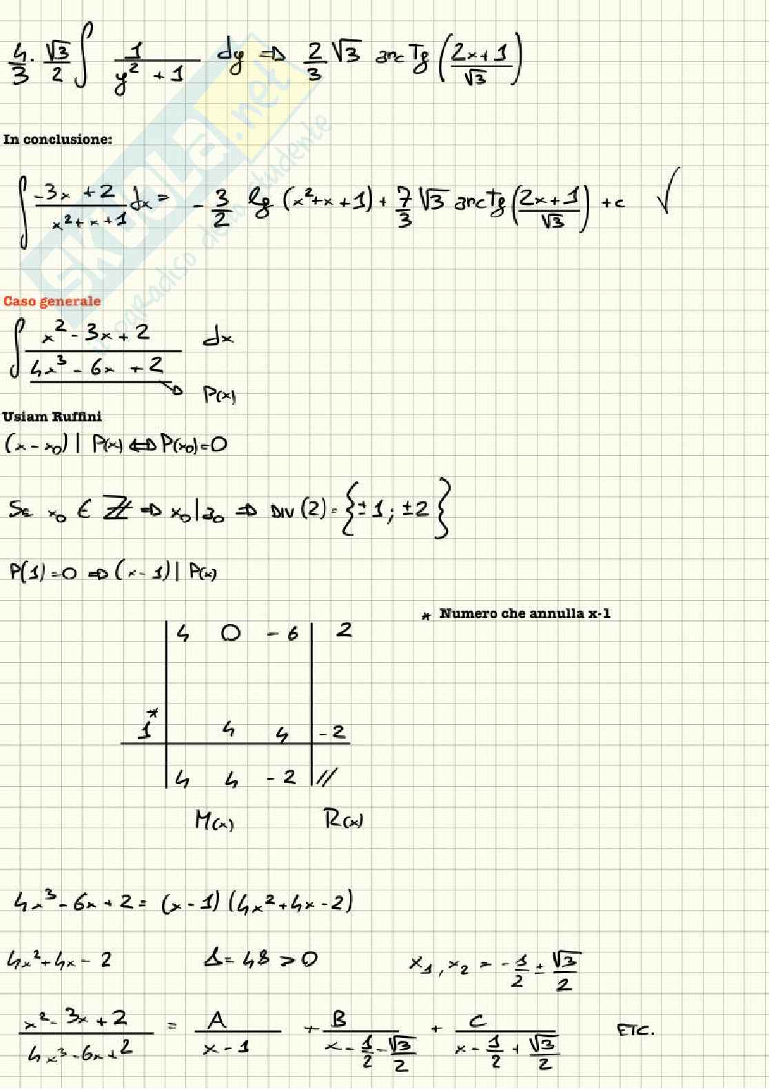 Appunti Analisi matematica I - teoria+esempi Pag. 91