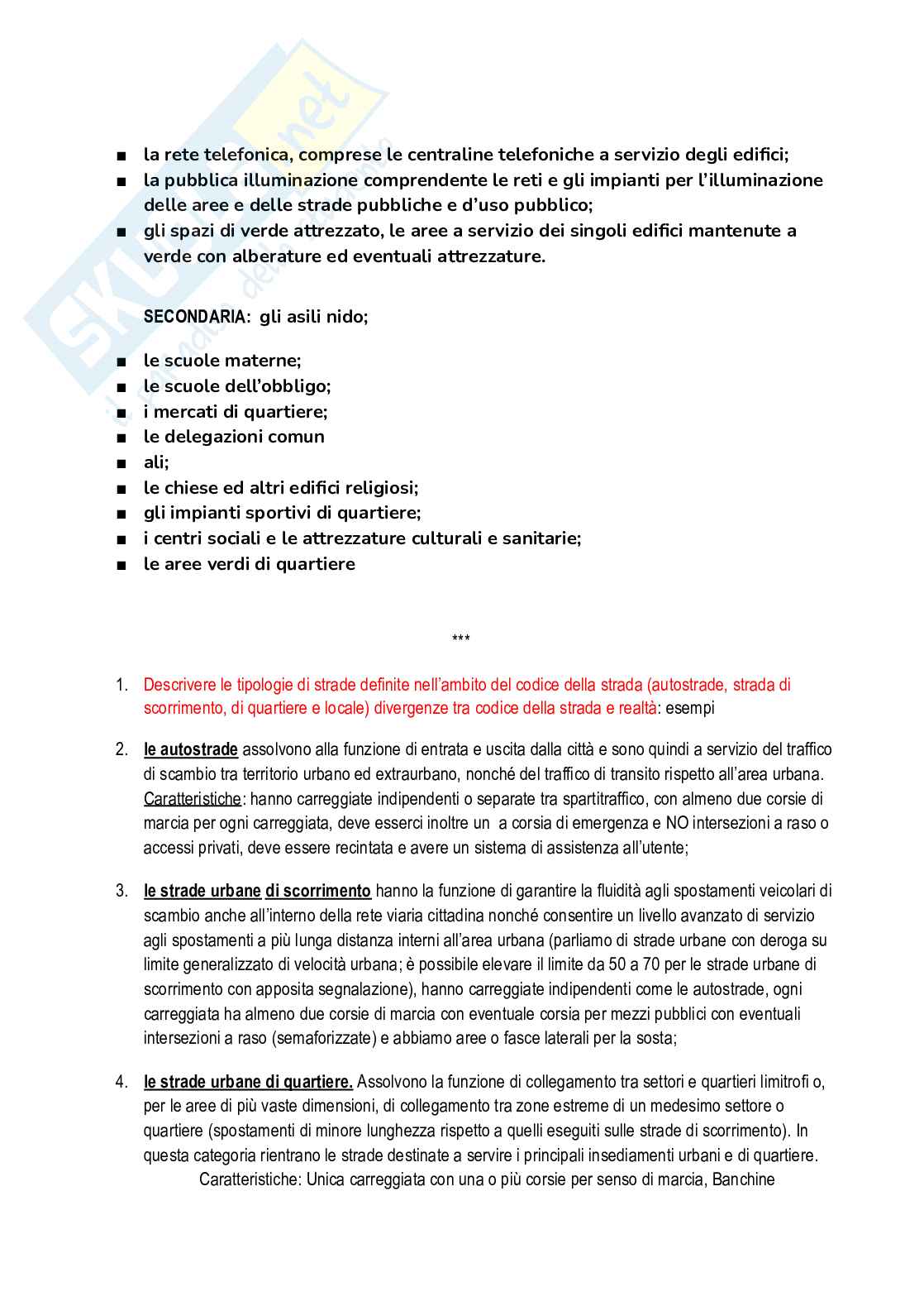 Domande esame Tecnica urbanistica Pag. 16