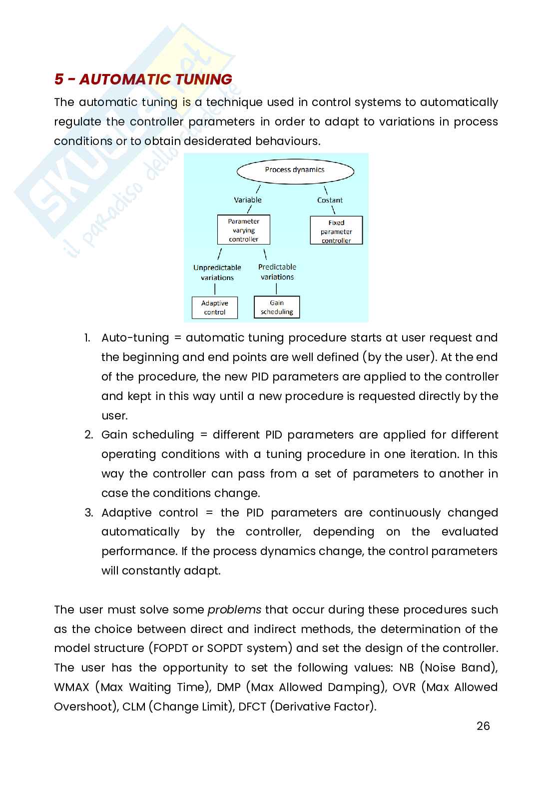 Appunti Control System Technologies Pag. 26