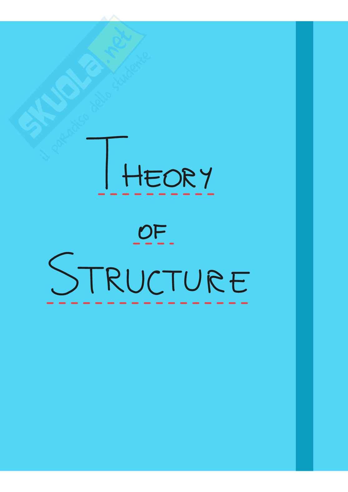 Appunti Theory of structures Pag. 1