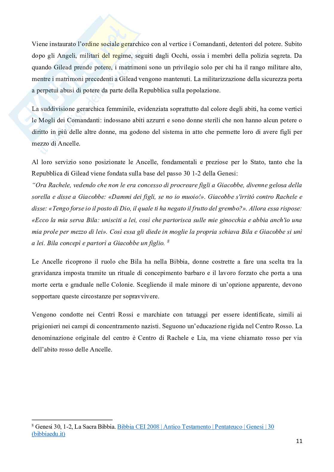 Vesti di oppressione: strumento di controllo e identità nella ustopia del Racconto dell’Ancella di Margaret Atwood Pag. 11