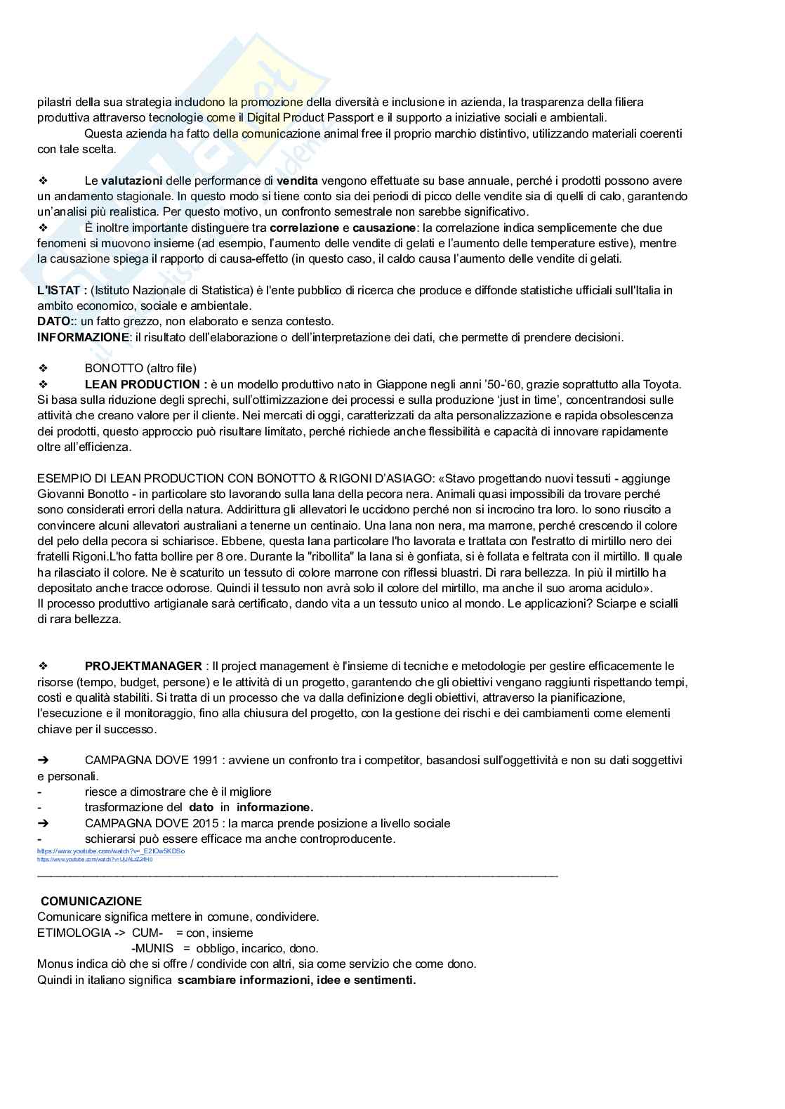 Corporate communication e sostenibilità d'impresa Pag. 2