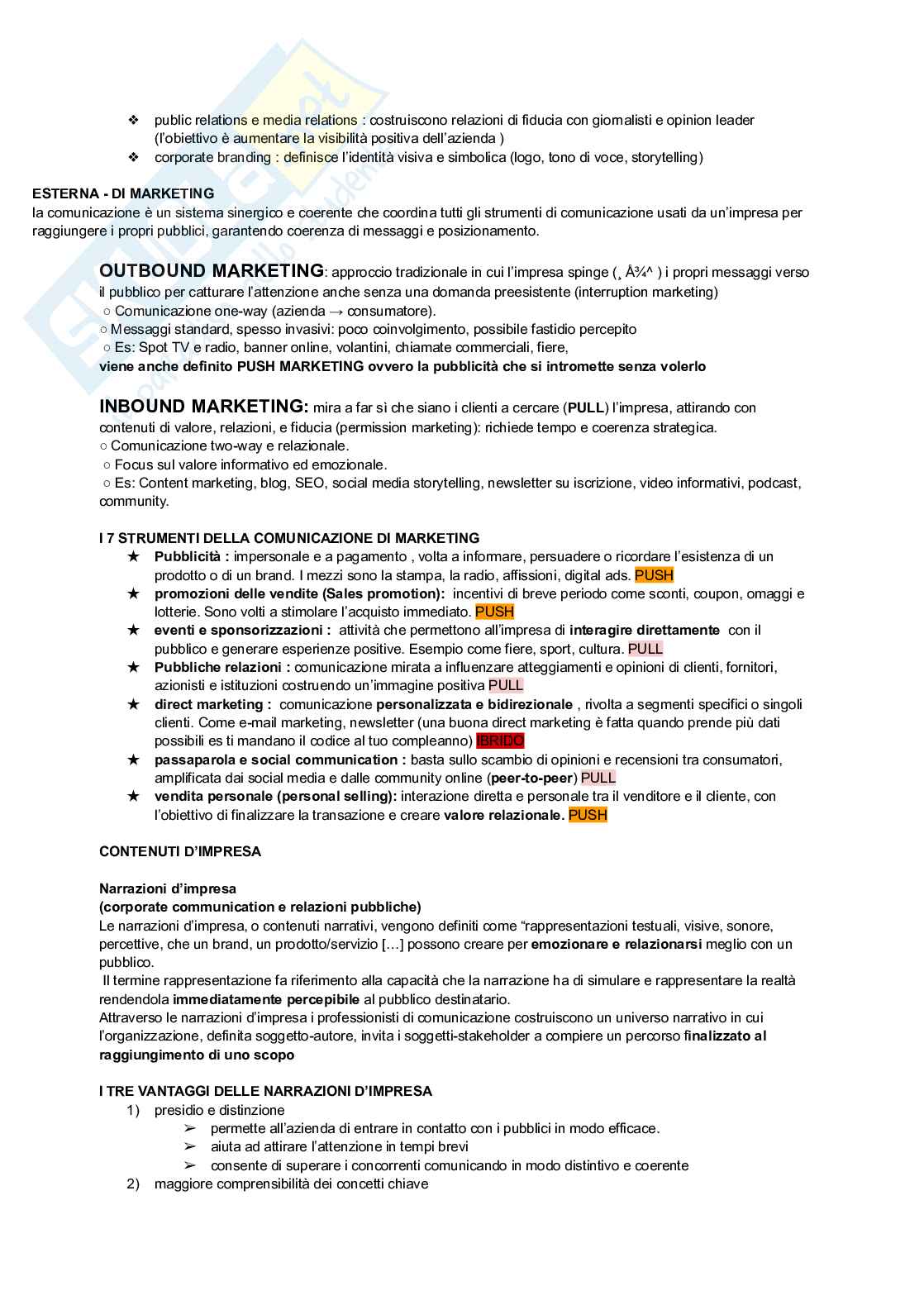 Corporate communication e sostenibilità d'impresa Pag. 21