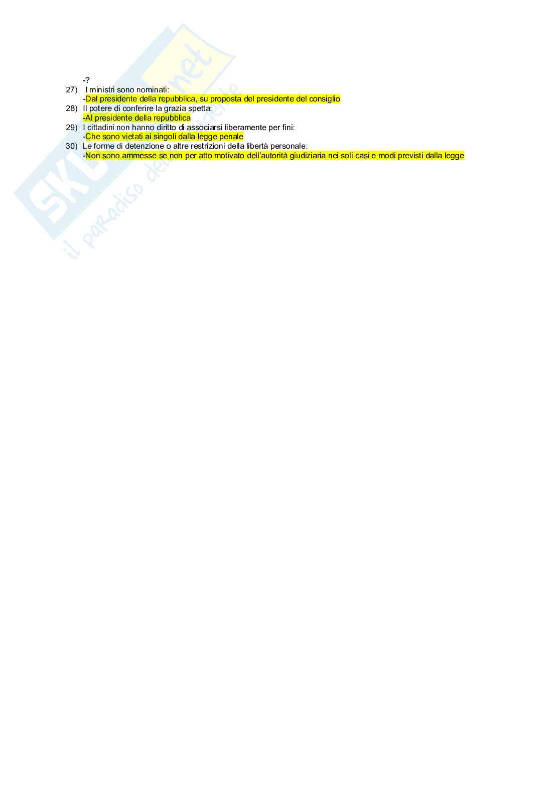 Esercitazione Diritto pubblico Pag. 6