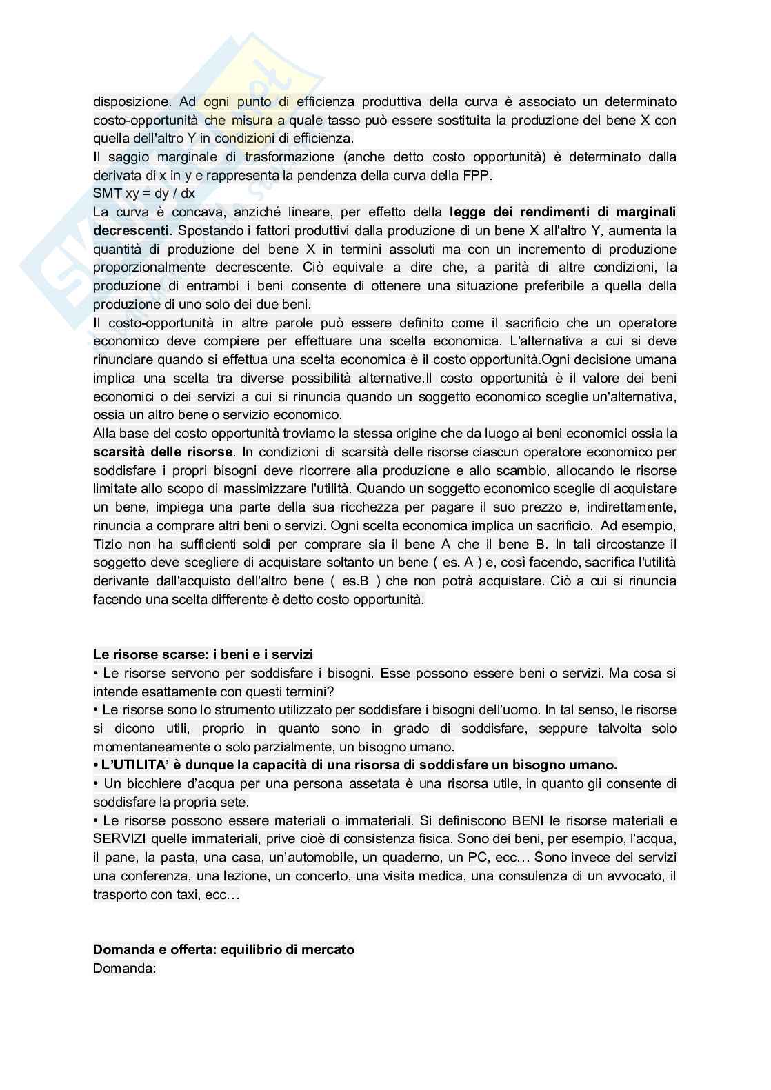 Appunti economia politica Pag. 2