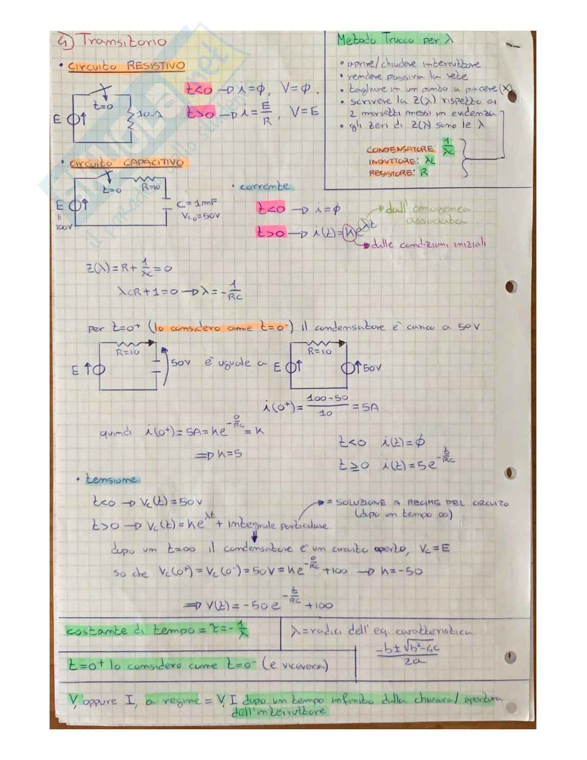 Formulario Elettrotecnica Pag. 6