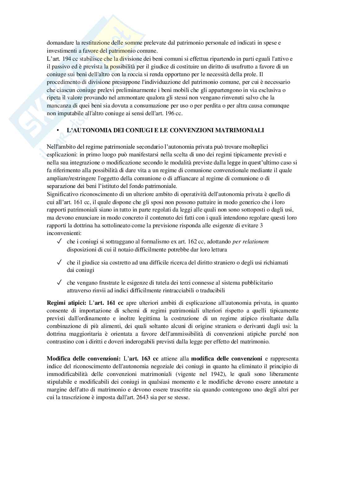 Diritto di famiglia Pag. 36