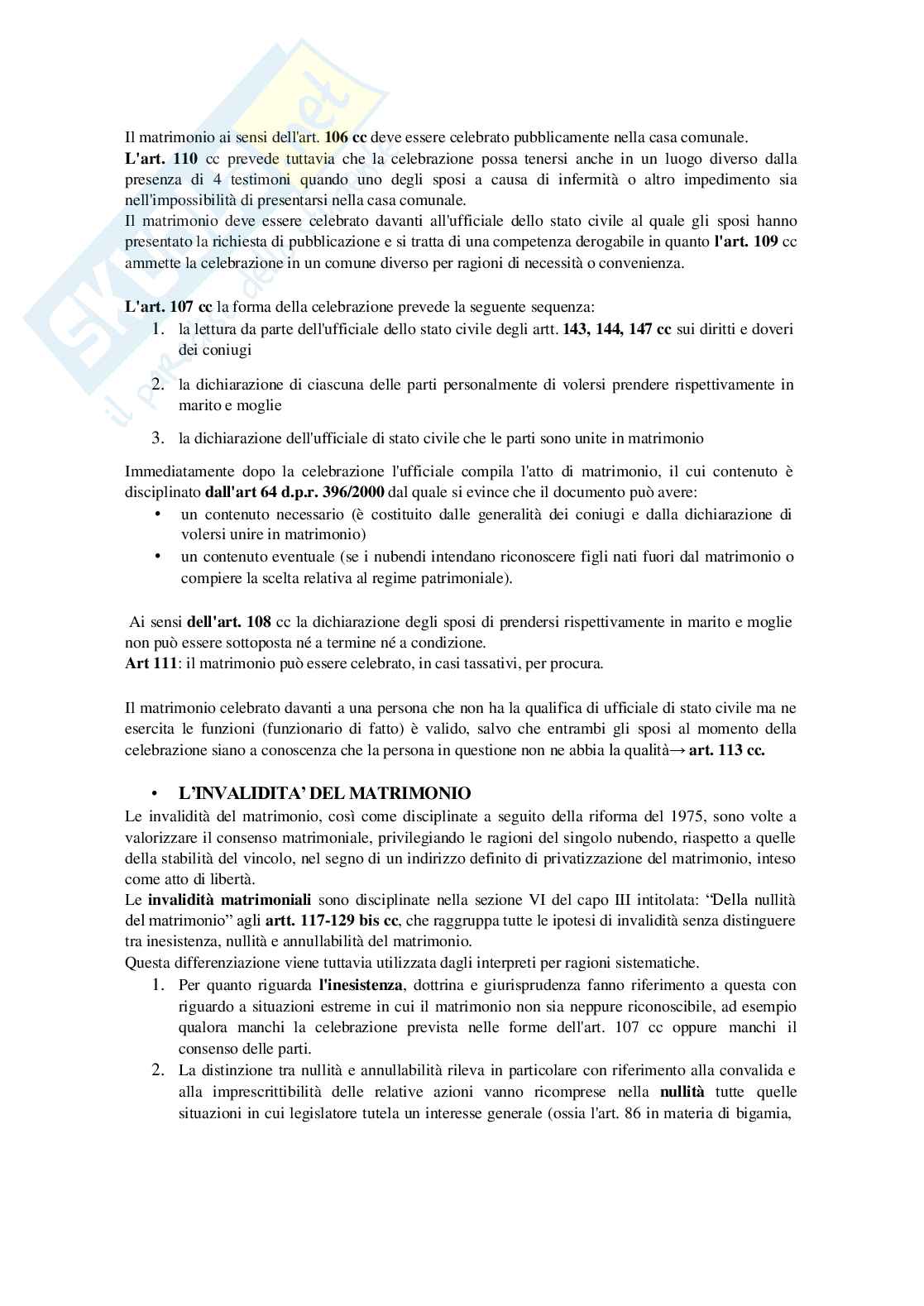 Diritto di famiglia Pag. 6