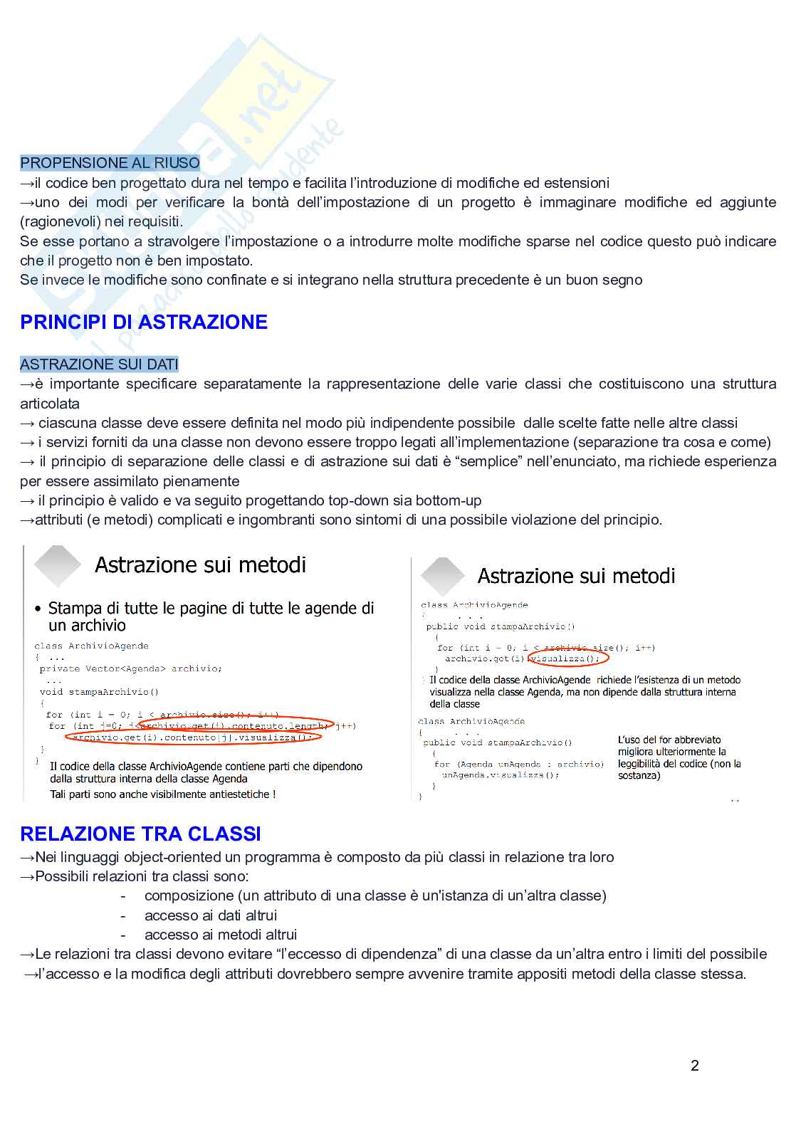 Appunti secondo parziale di Fondamenti di programmazione Pag. 2