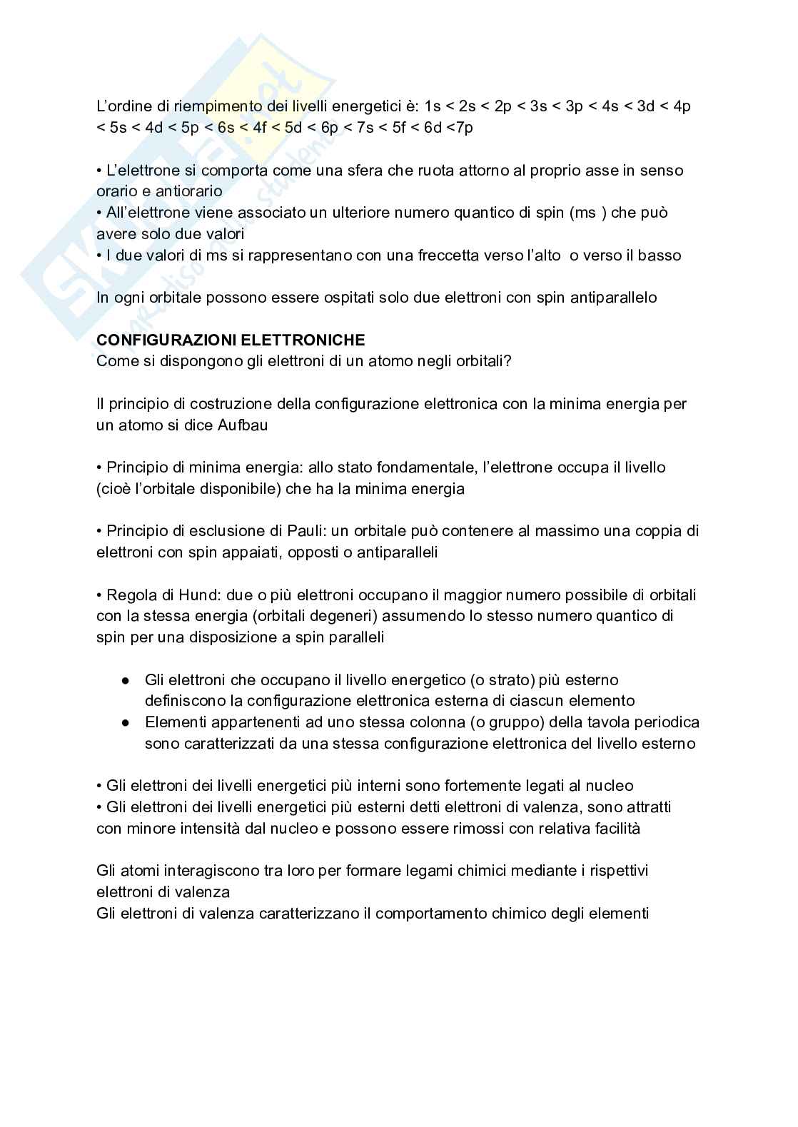 Teoria prima parte Chimica organica Pag. 16