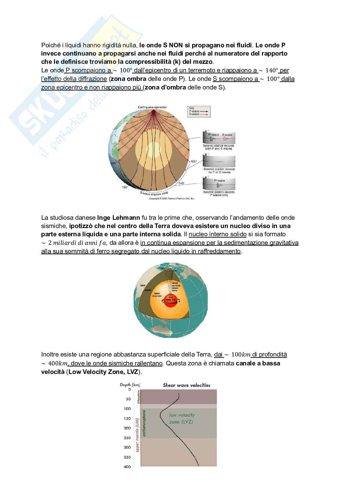 Appunti di Principi di scienze della terra (Scienze della terra + Idrografia) Pag. 6