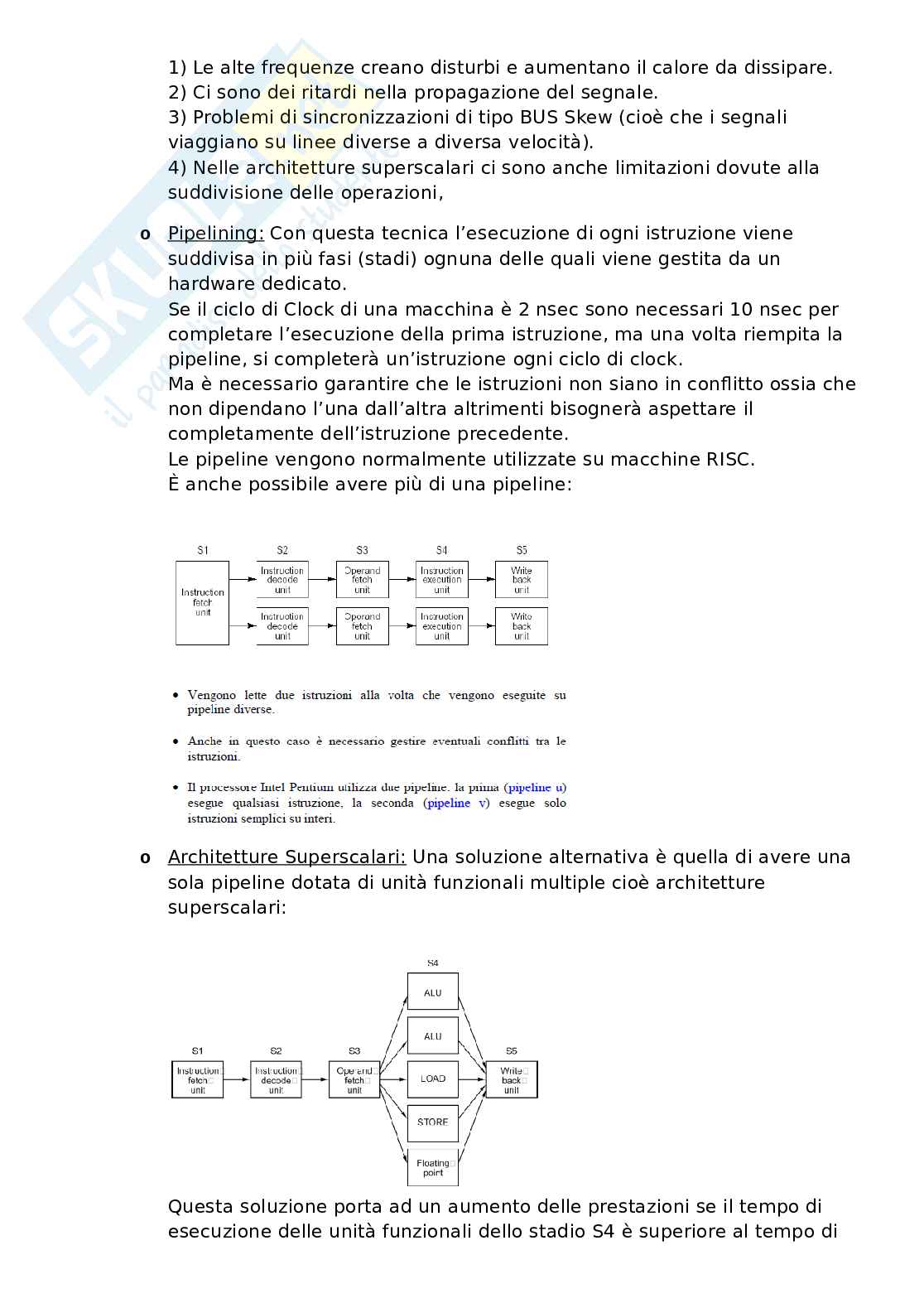 Architetture degli elaboratori Pag. 66