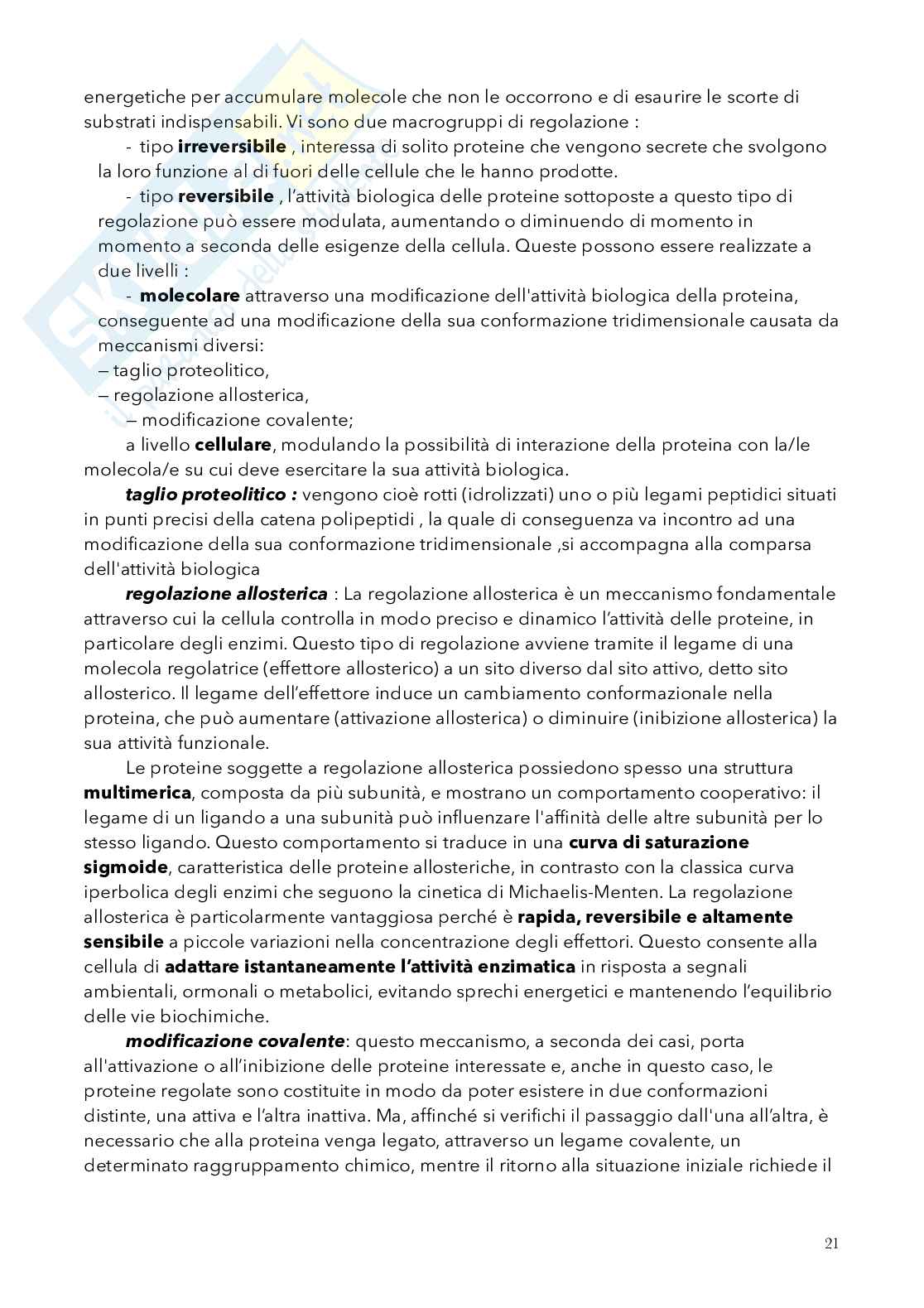 Biologia, semestre filtro Pag. 21