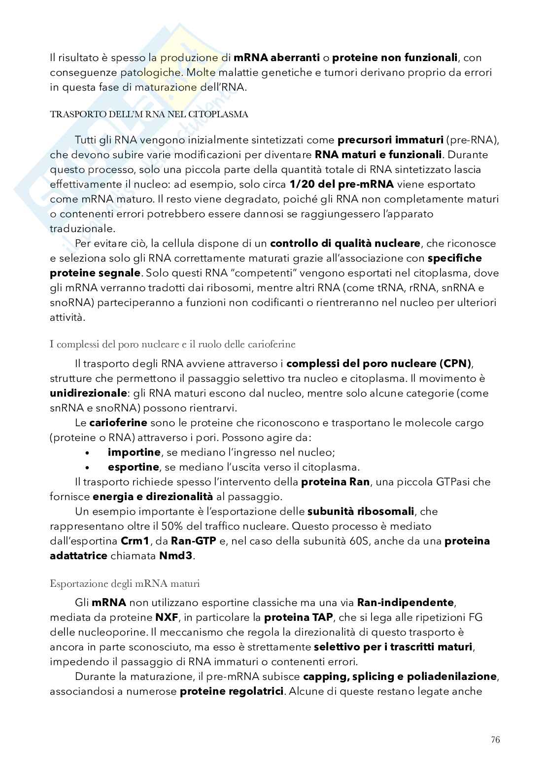 Biologia, semestre filtro Pag. 76