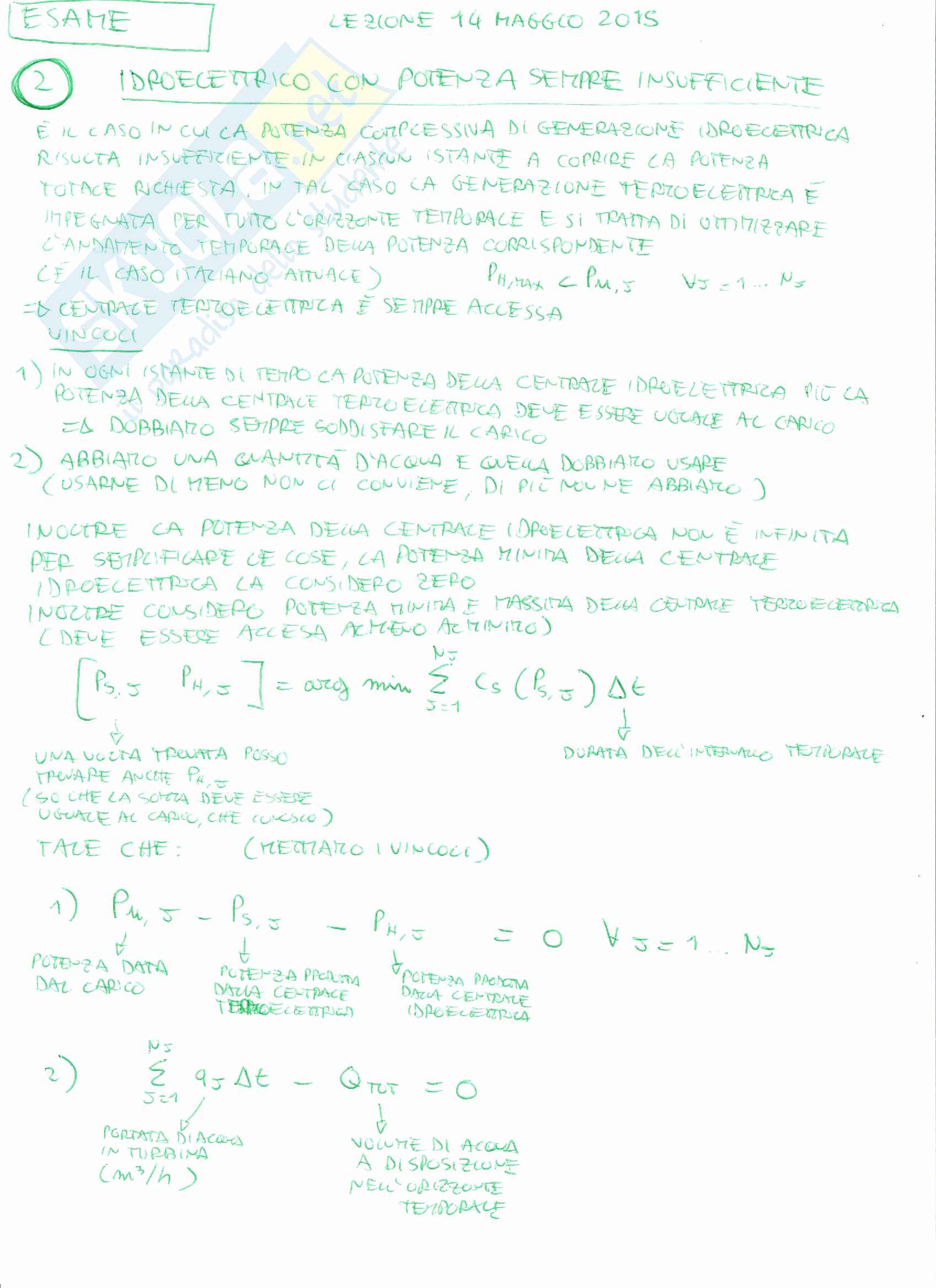 Simulazione d'esame di Sistemi di Produzione e Conversione dell'Energia Elettrica T Pag. 41