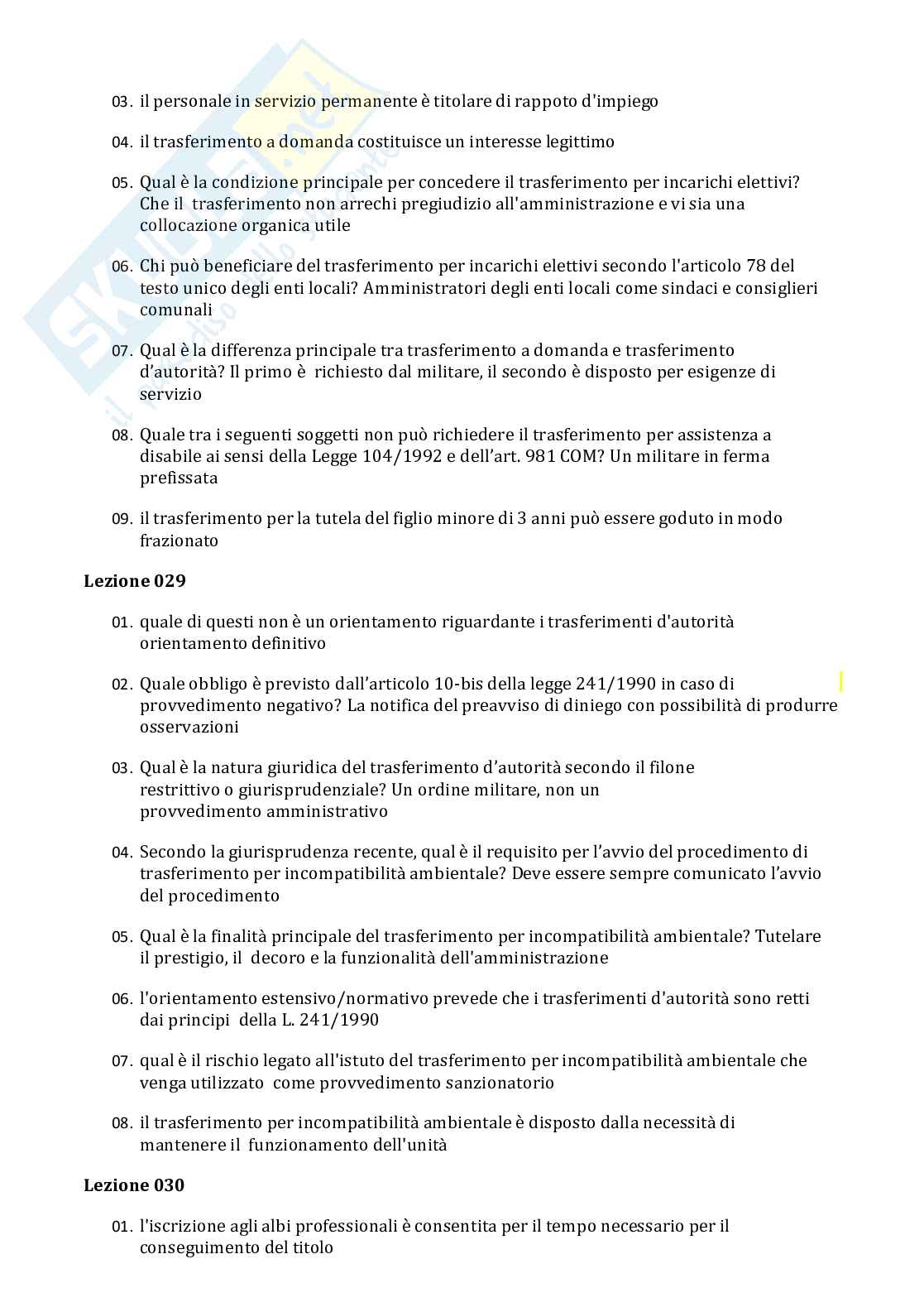Paniere Diritto militare Pag. 16