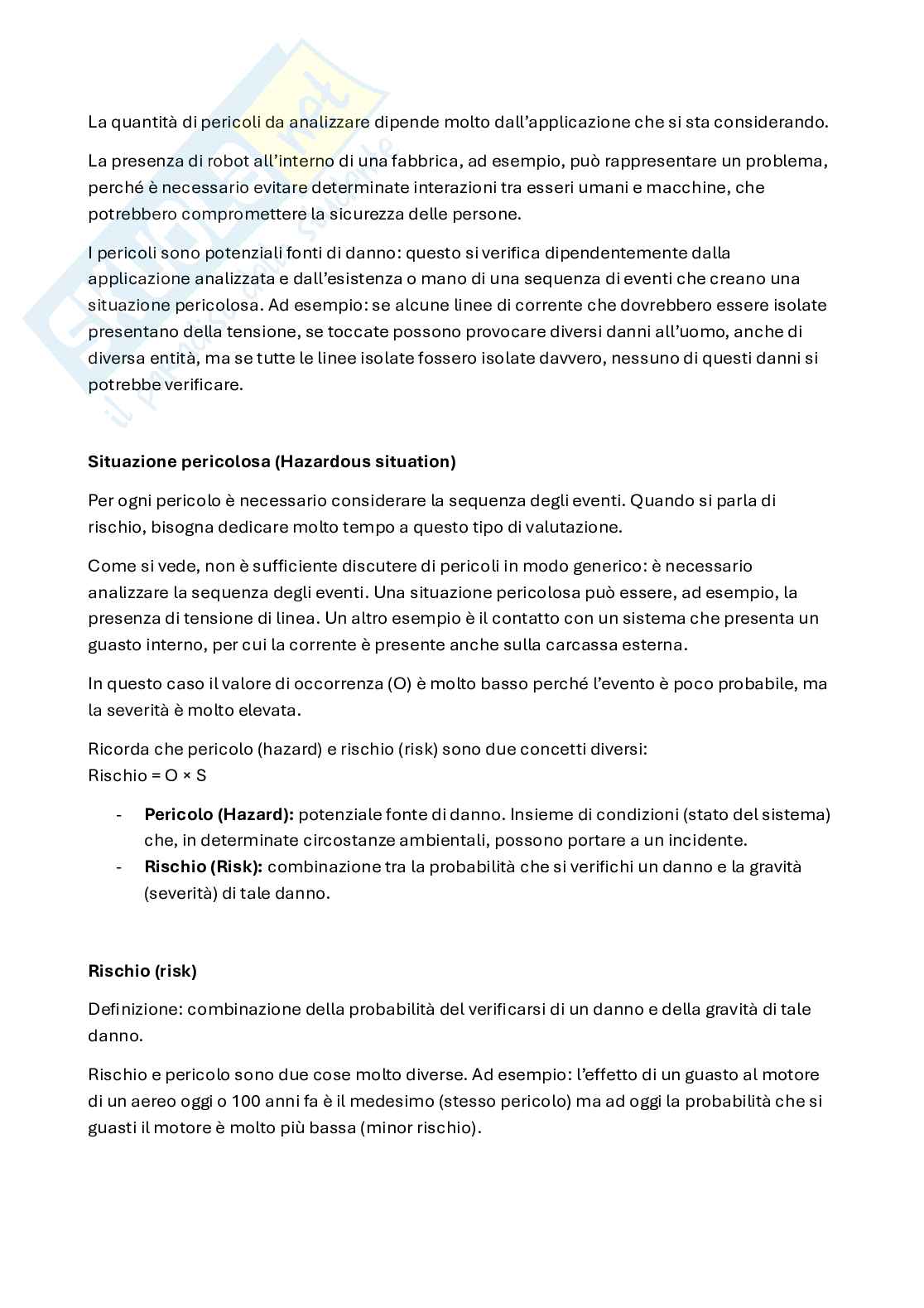 Appunti System reliability, dependability and safety (parte 2, in italiano) Pag. 11