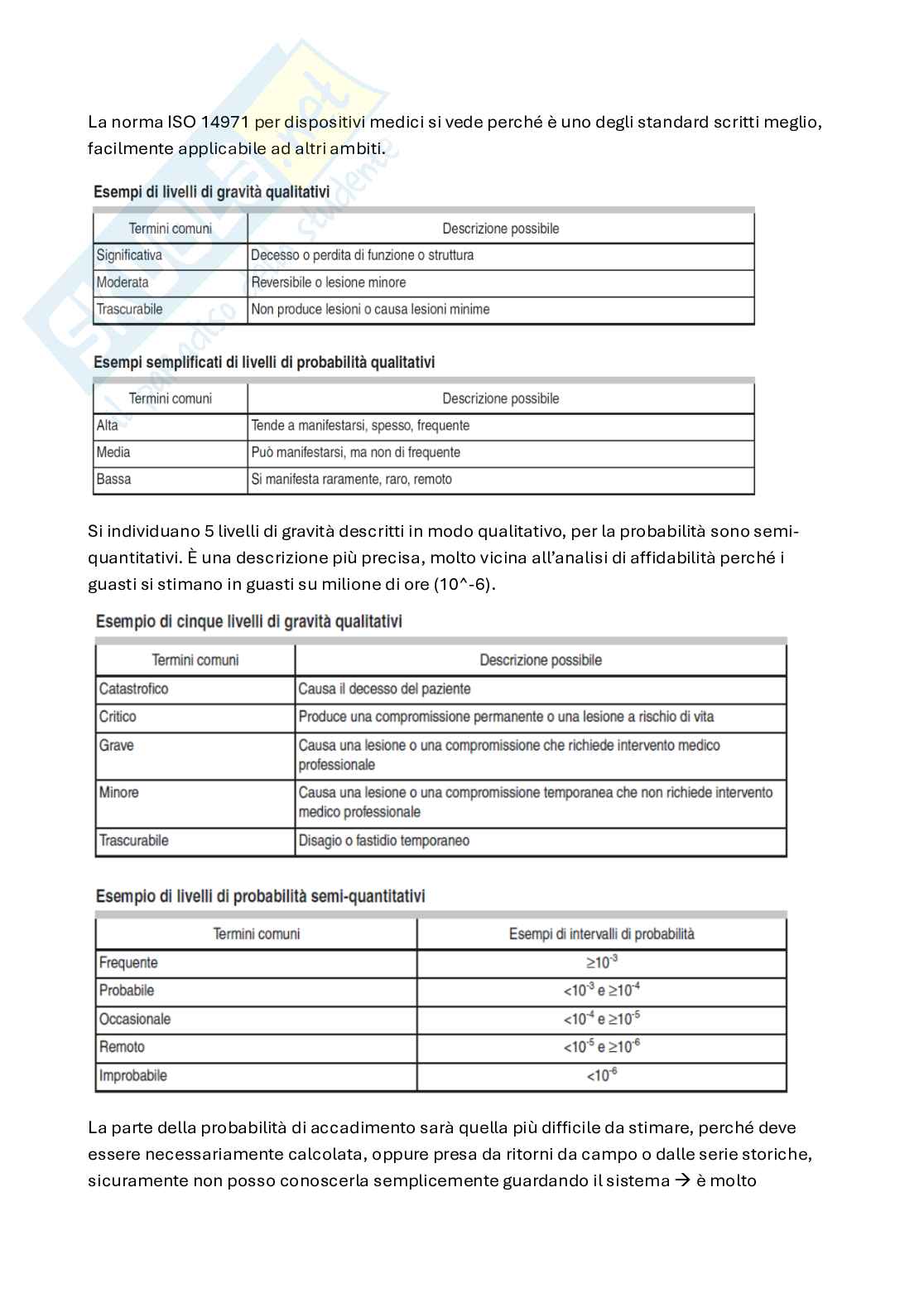 Appunti System reliability, dependability and safety (parte 2, in italiano) Pag. 16