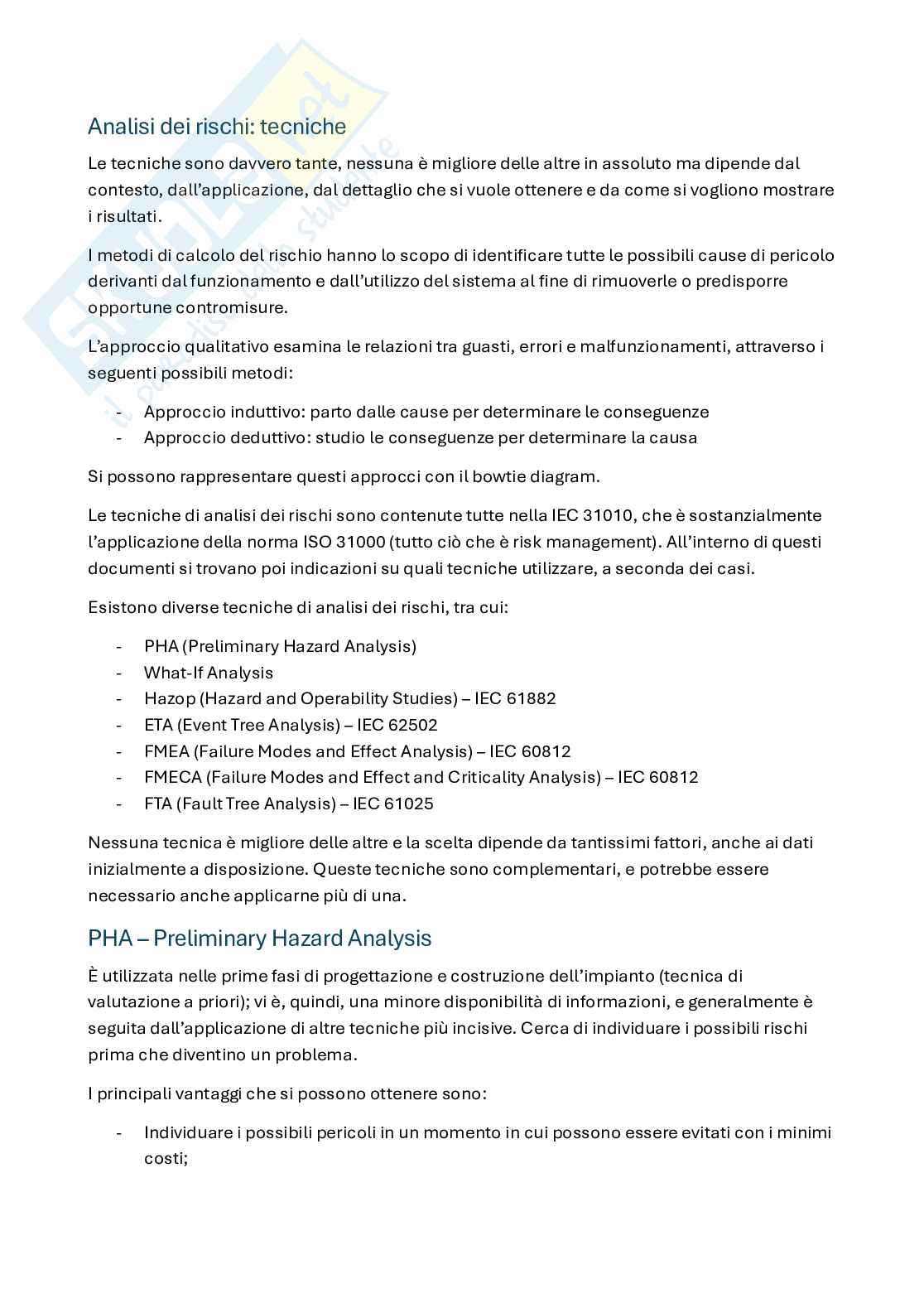 Appunti System reliability, dependability and safety (parte 2, in italiano) Pag. 26