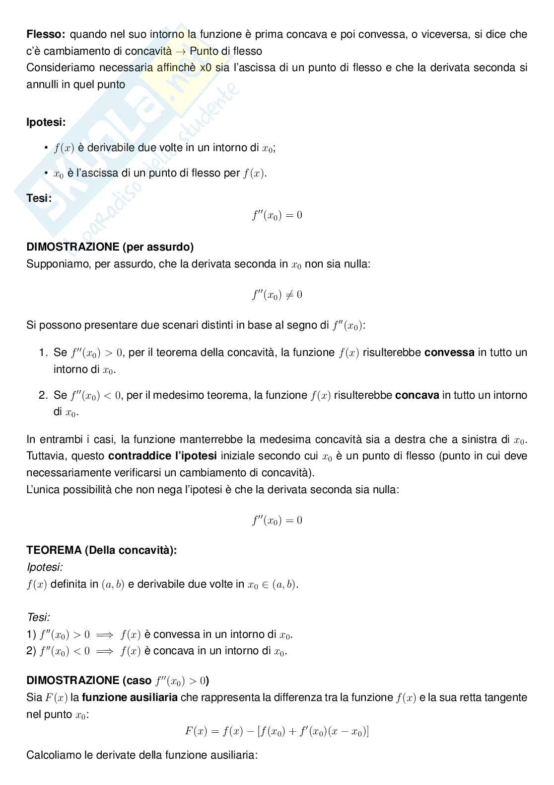 Appunti esame orale Matematica per l'economia Pag. 16