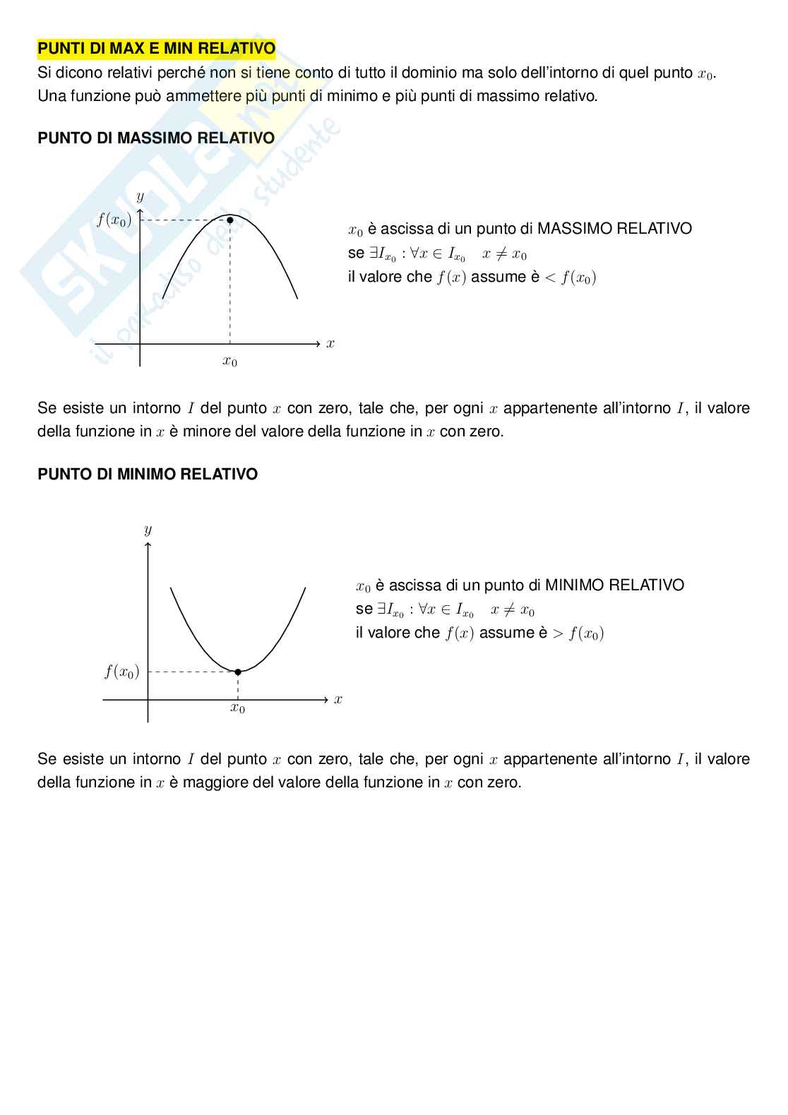 Appunti esame orale Matematica per l'economia Pag. 2