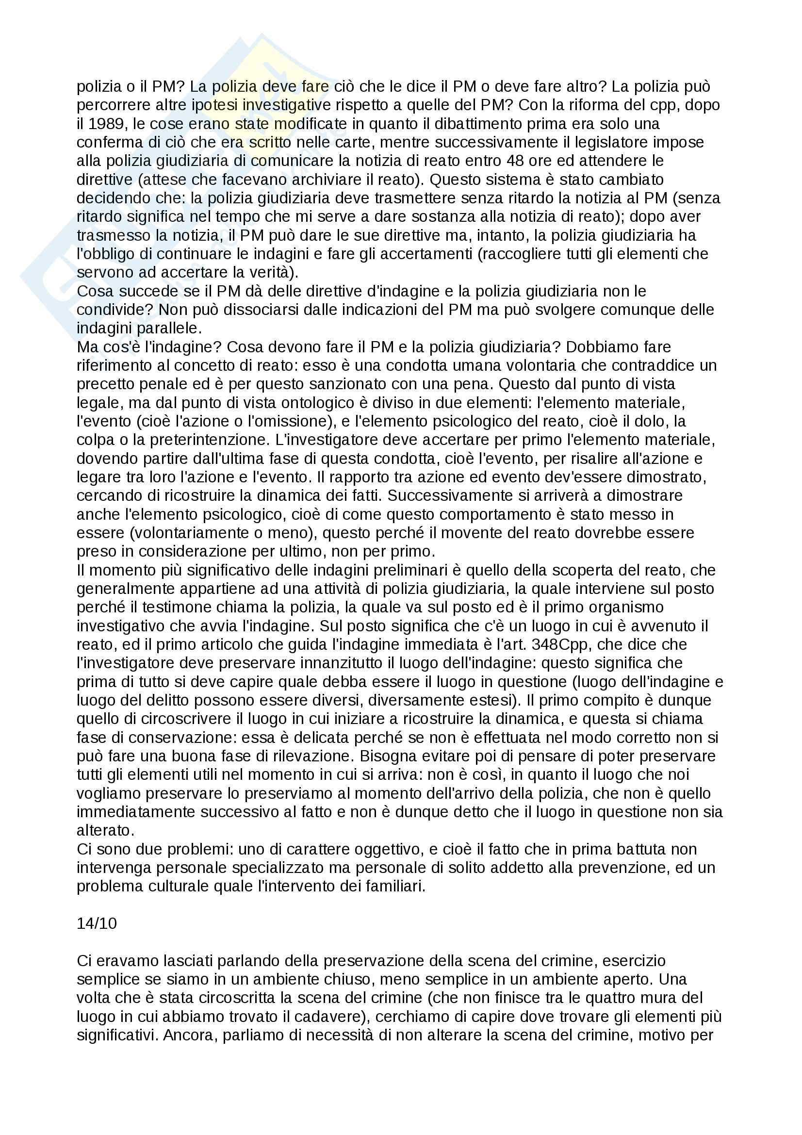 Tecniche investigative applicate - Appunti Pag. 6