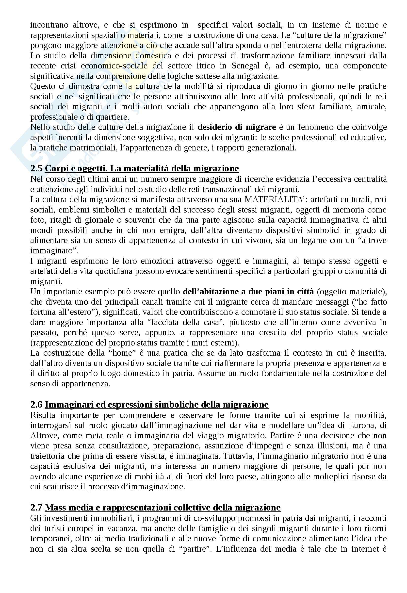 Riassunto esame Antropologia, prof. Riccio, libro consigliato Antropologia e migrazioni Pag. 6