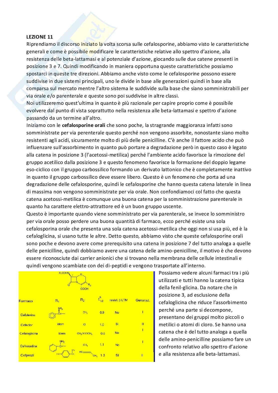 Chimica farmaceutica 1 e fitochimica - Seconda parte Pag. 1