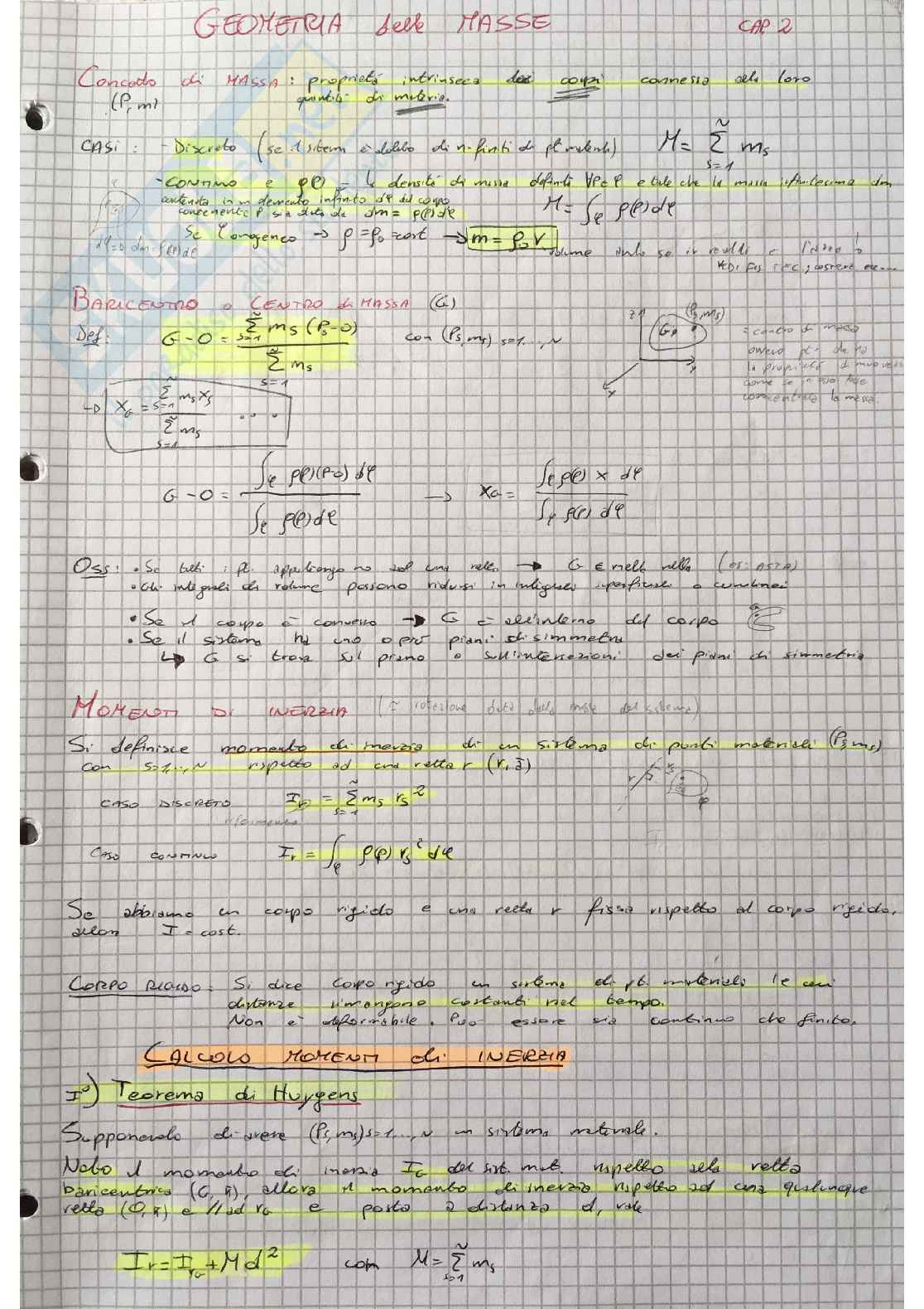 Meccanica razionale, teoremi + dimostrazioni Pag. 6
