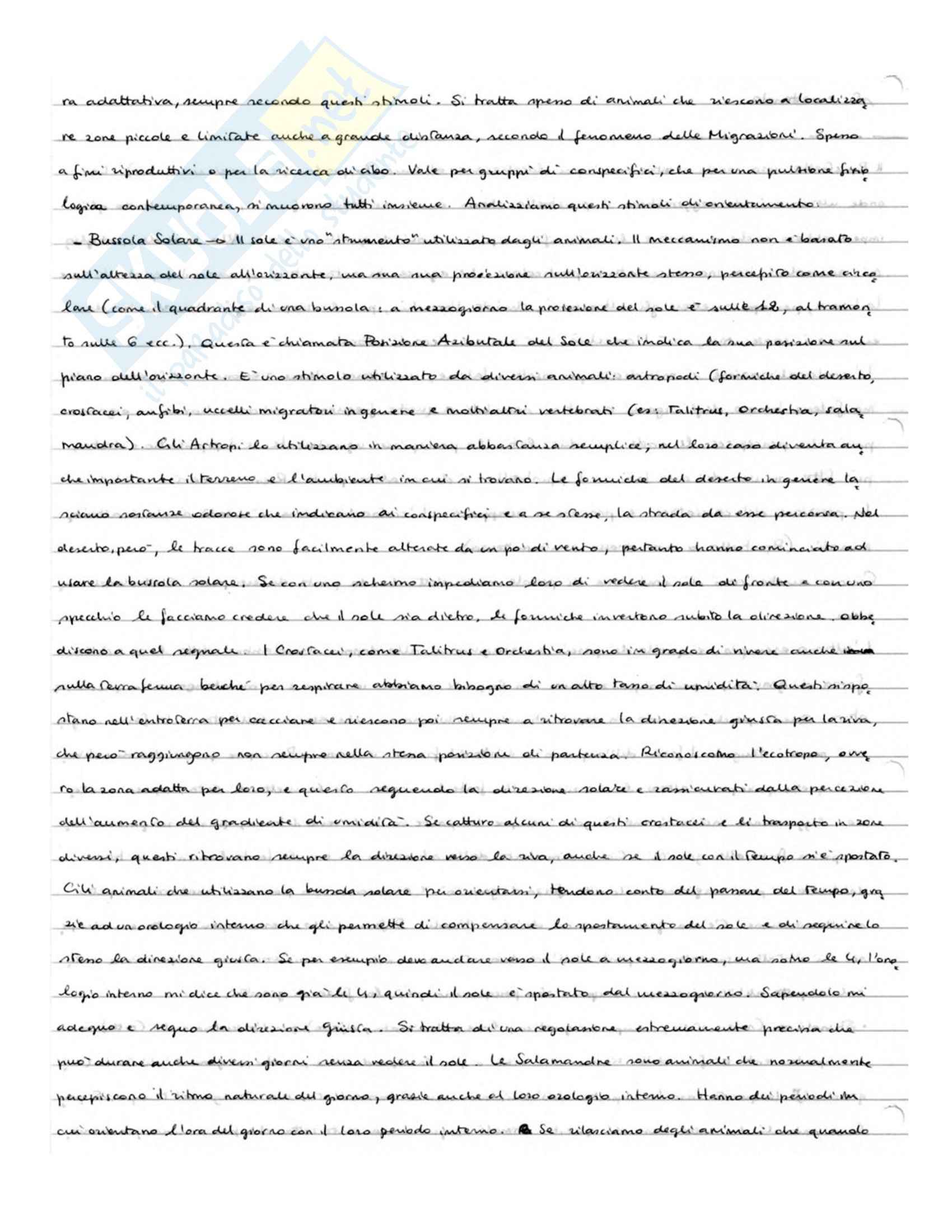 Etologia - Appunti Pag. 21